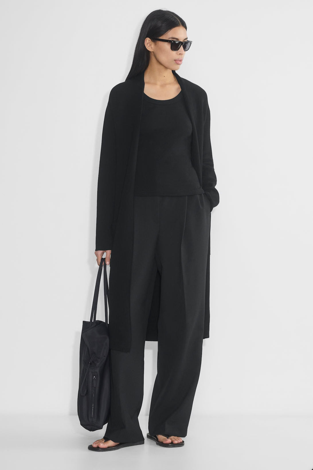 Wilfred/Wilfred Belted Ty Cardigan Duster | XS (note flaw)