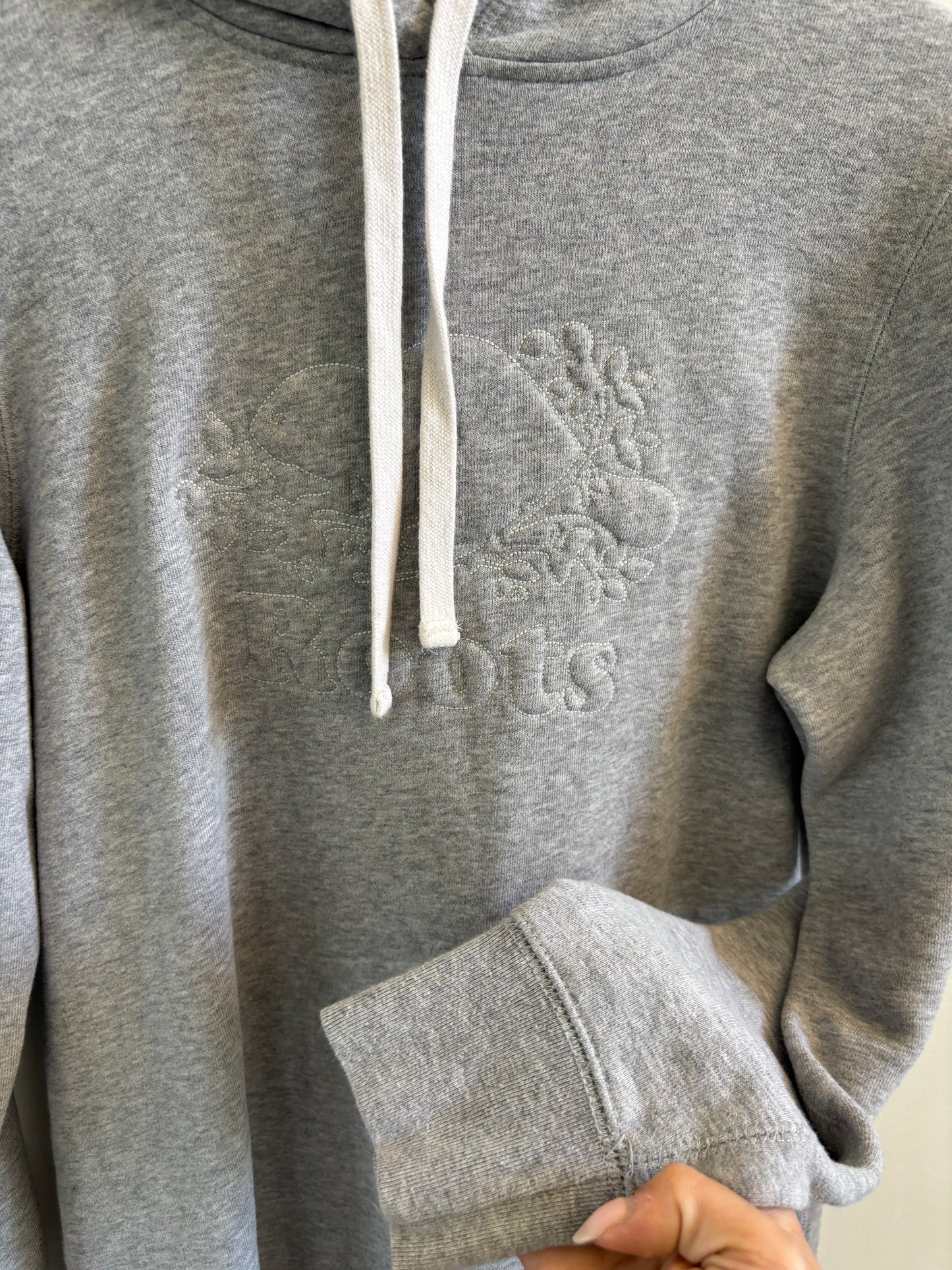 Roots Grey Hoodie Dress | Small