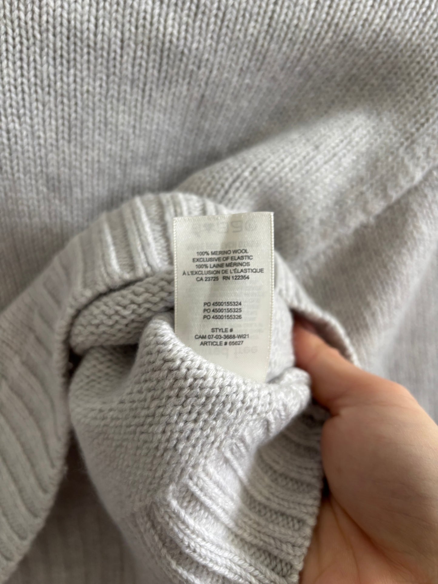 Wilfred/Aritzia Cropped Wool Turtleneck Sweater | XS (would fit sz small)