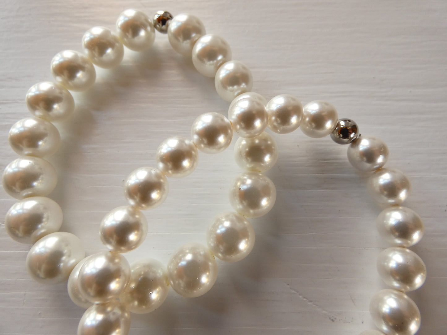 Shell Pearl Lakeshore Rock Pendant Bracelet Set