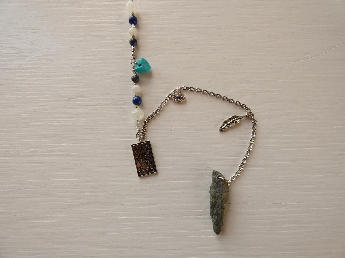Blue Gemstone Pendulum