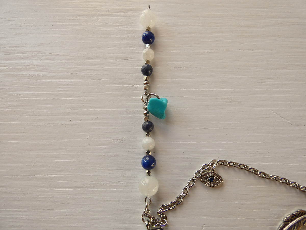 Blue Gemstone Pendulum