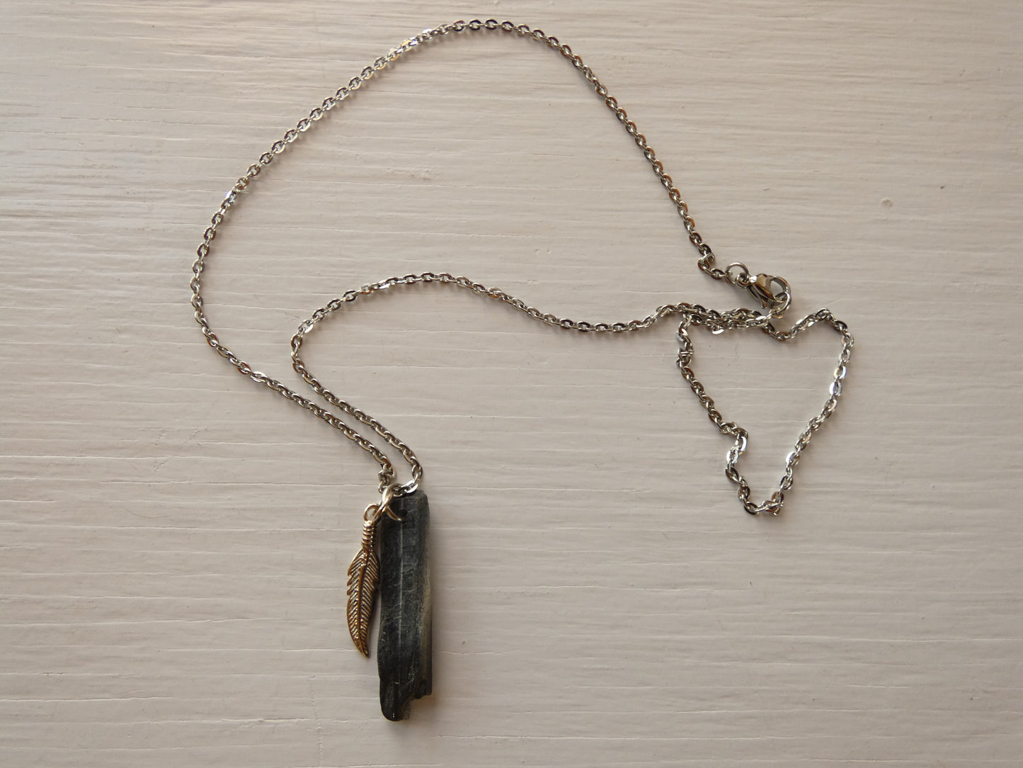 Silver Charm Cluster Necklace