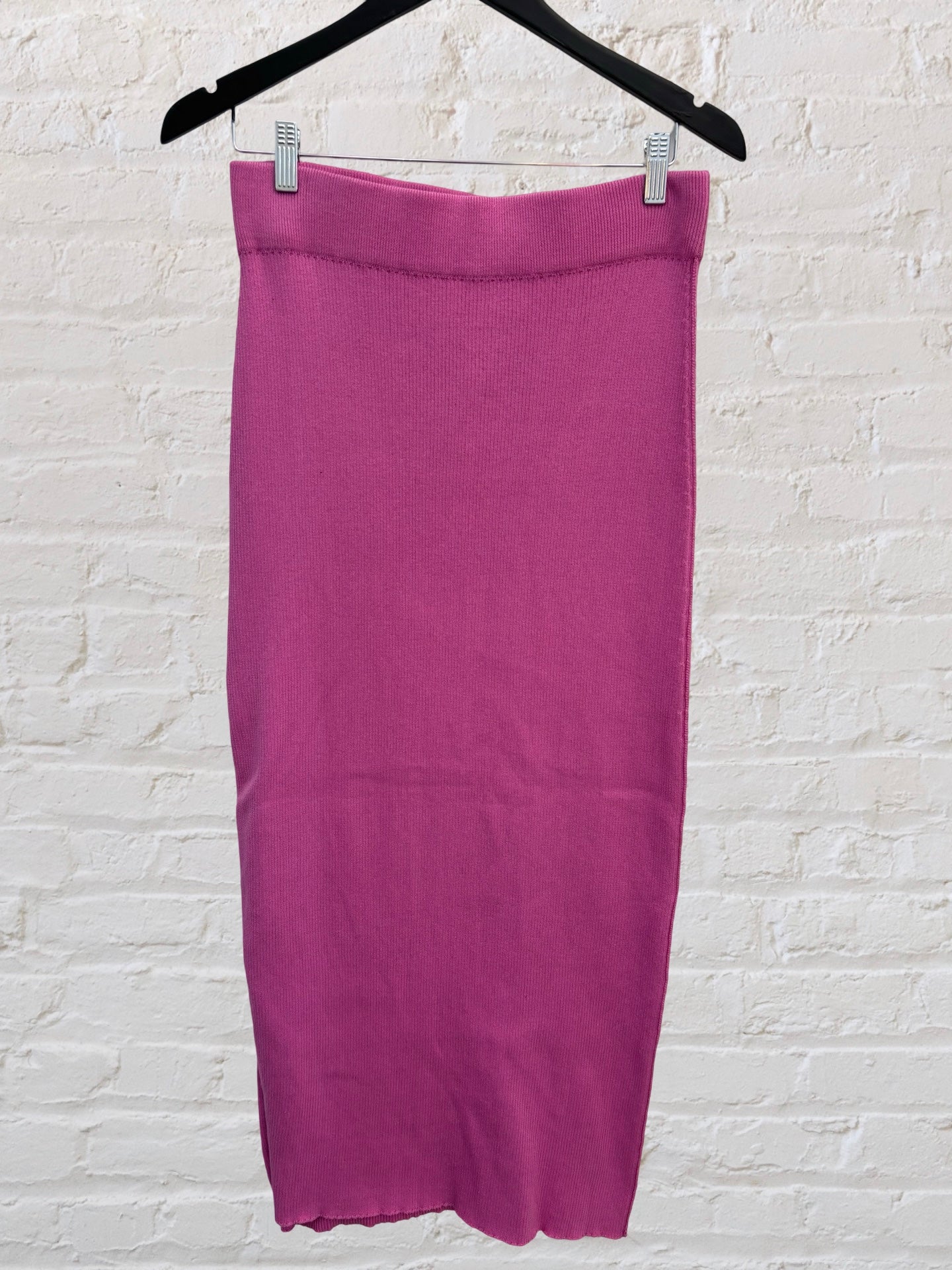 Wishlist Pink Ribbed Maxi Skirt | Large (could also fit medium)