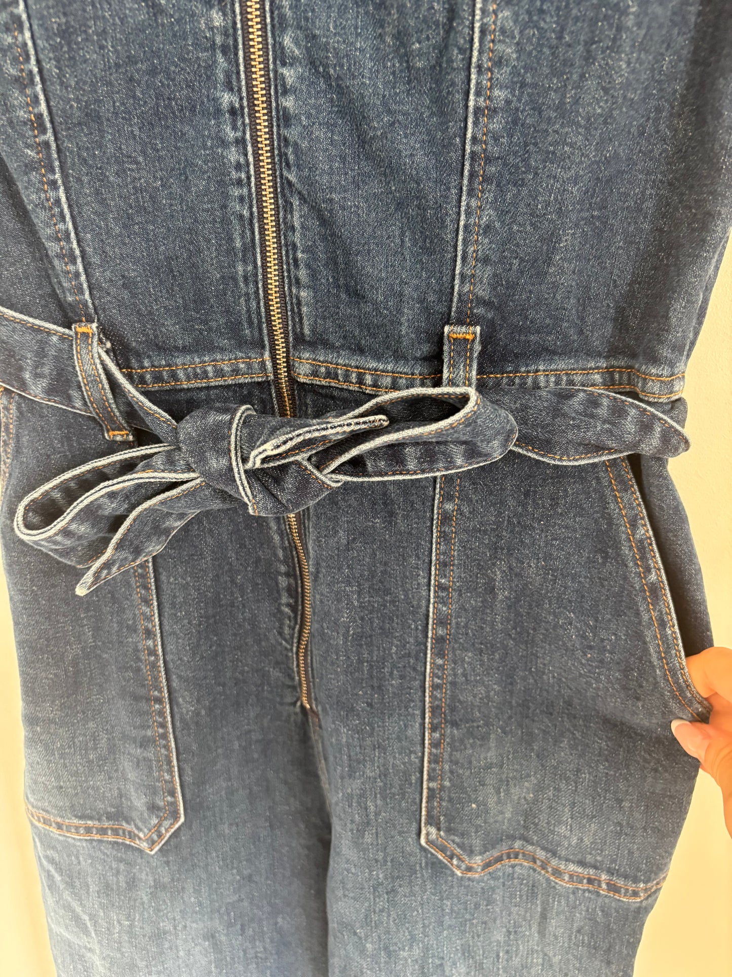 Denim Forum Denim Jumpsuit