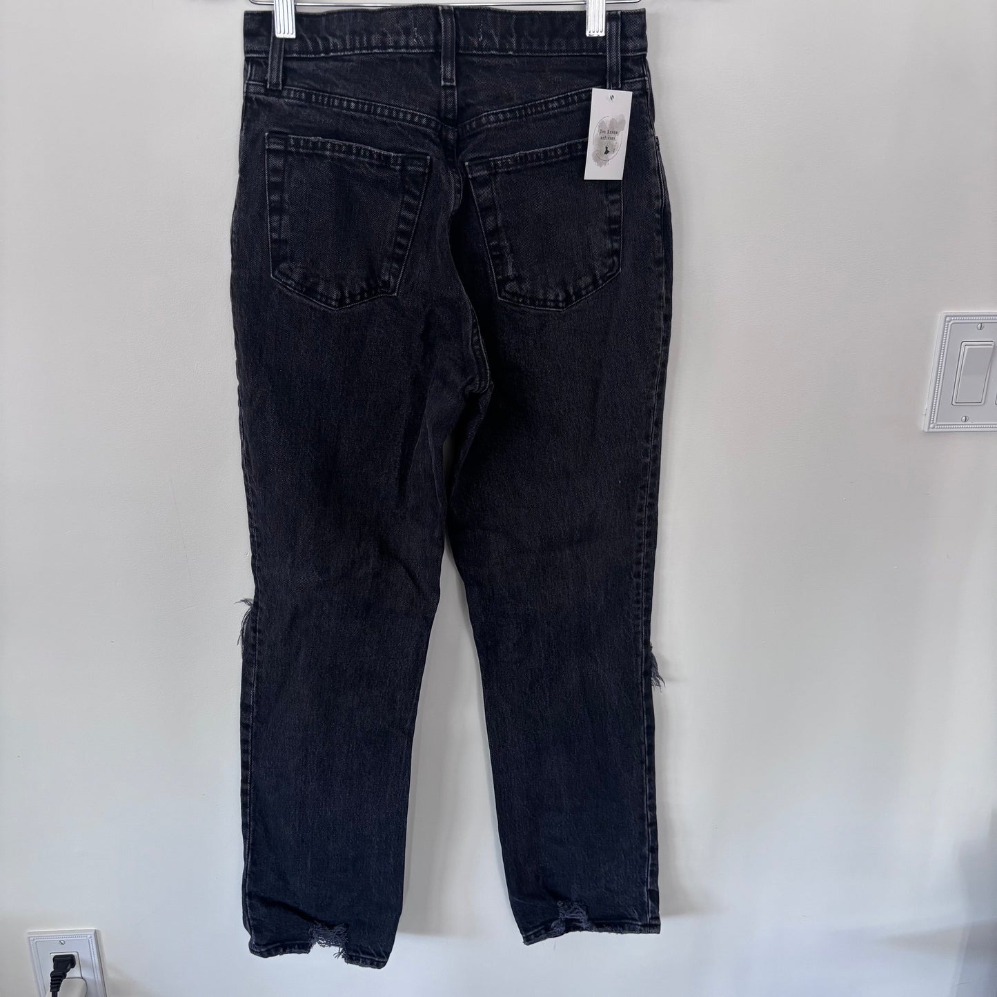 Abercrombie 90s Straight Ultra High Rise Denim | Sz 4 or 27 (CS20W8)