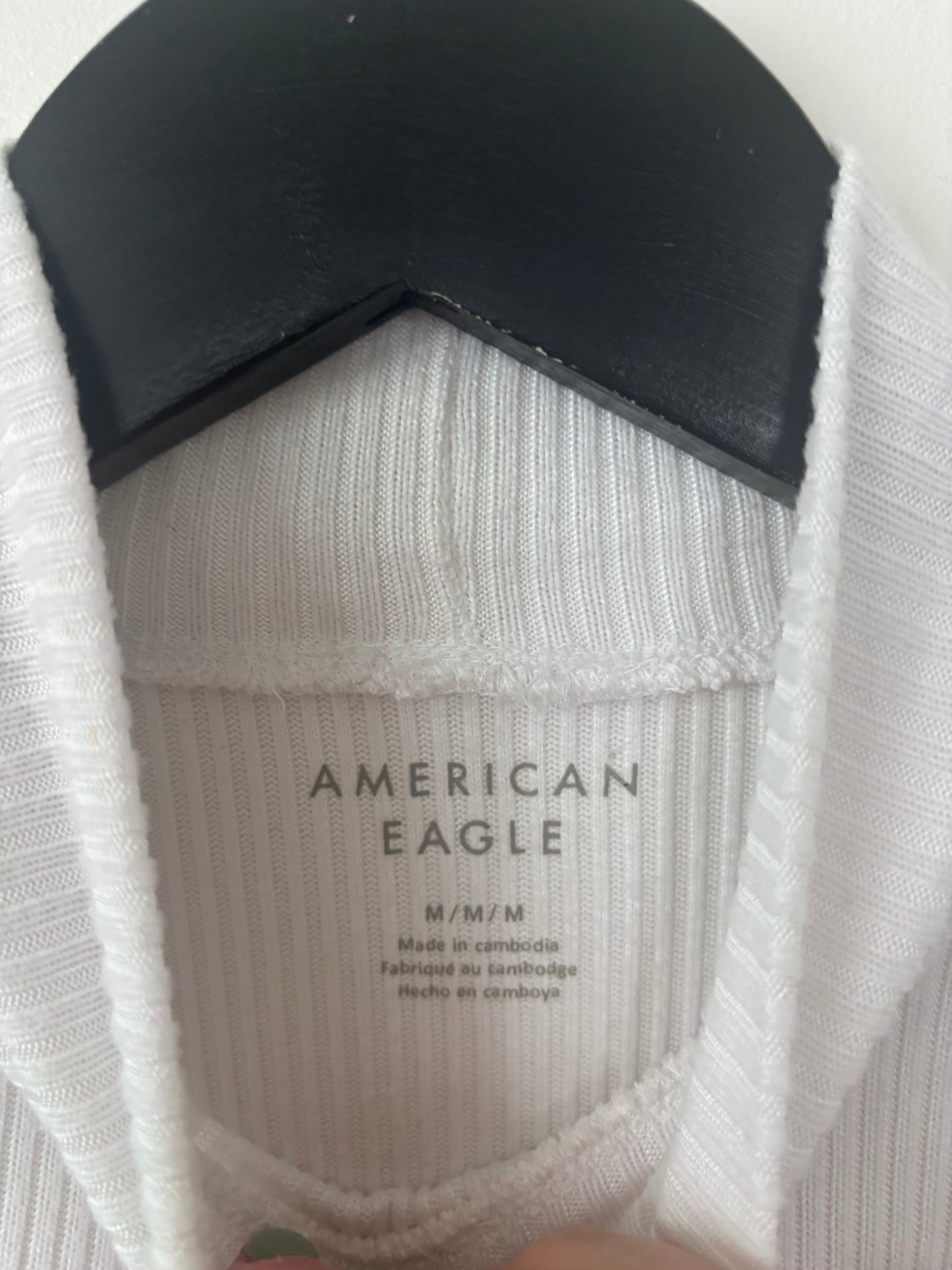 American Eagle Ribbed Sleeveless Turtleneck | Sz Medium