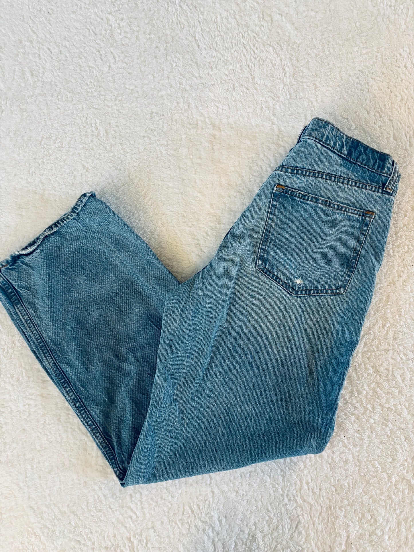 Abercrombie The Loose High Rise Denim | 10 (O126M17)