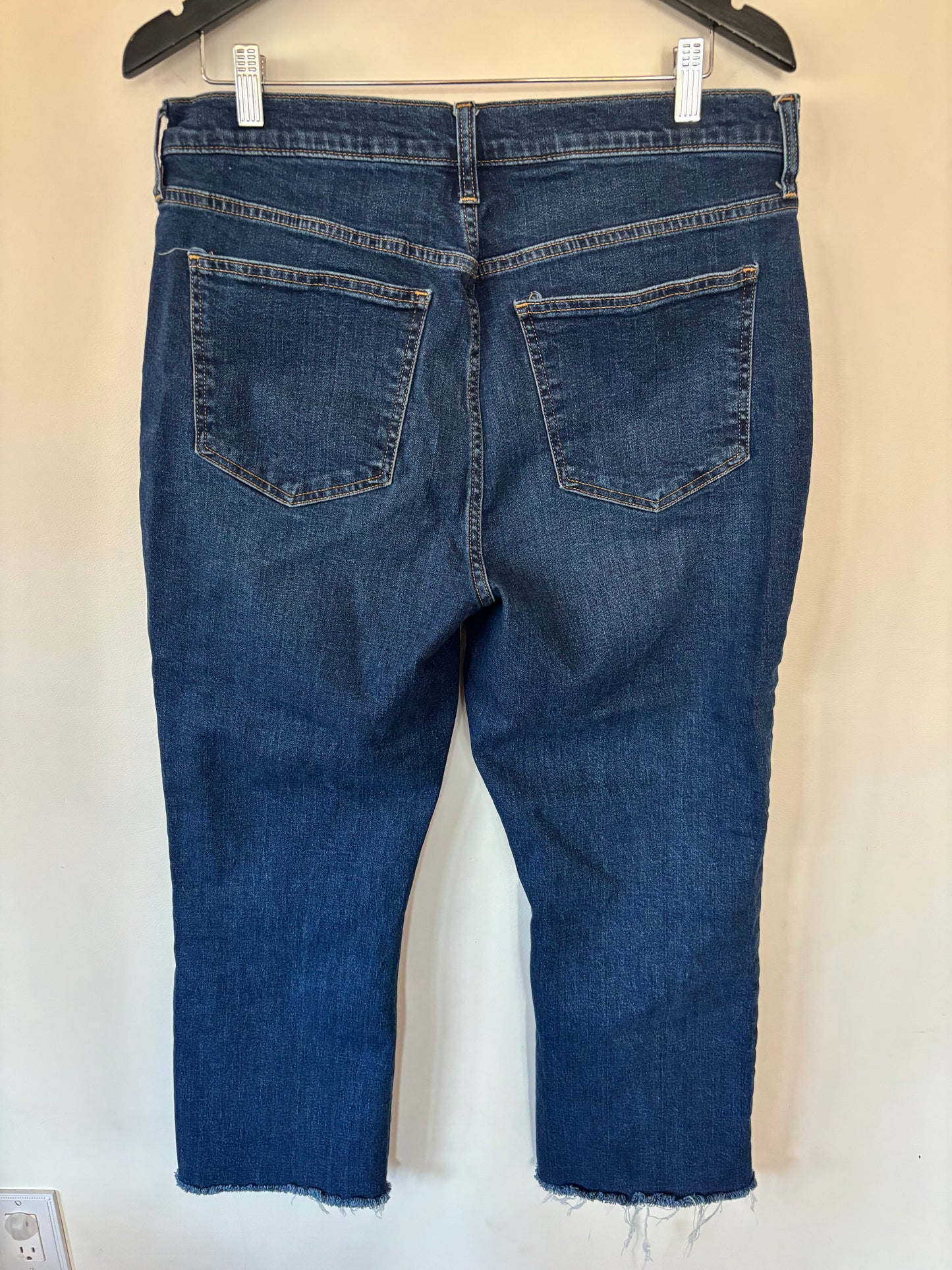 Gap Kick Fit High Rise Dark Wash Denim | Sz 16/33 (N12N18)