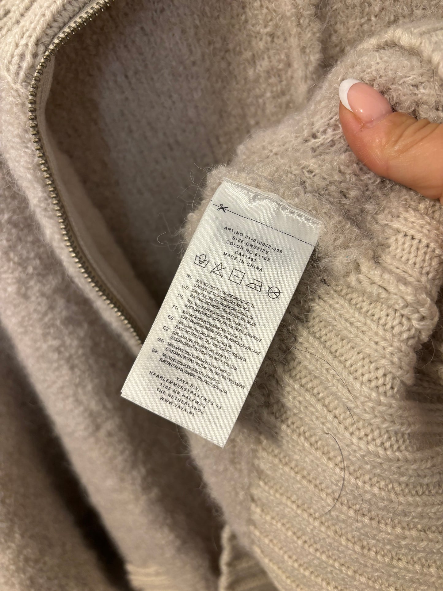 Yaya Women's Boucle Cardigan | One Size