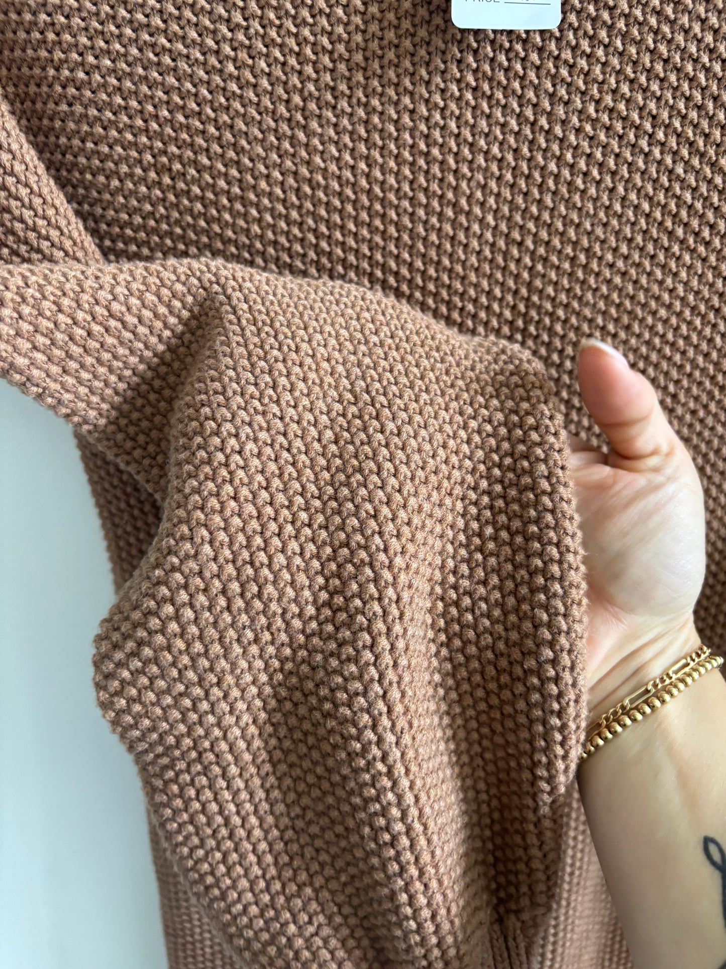 Old Navy Textured-Knit Tunic Sweater | Medium