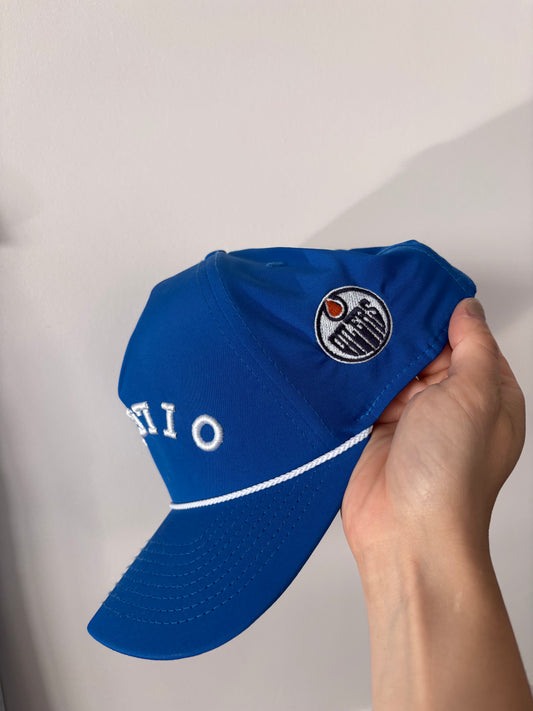 Edmonton Oilers Upside Down Snapback Hat
