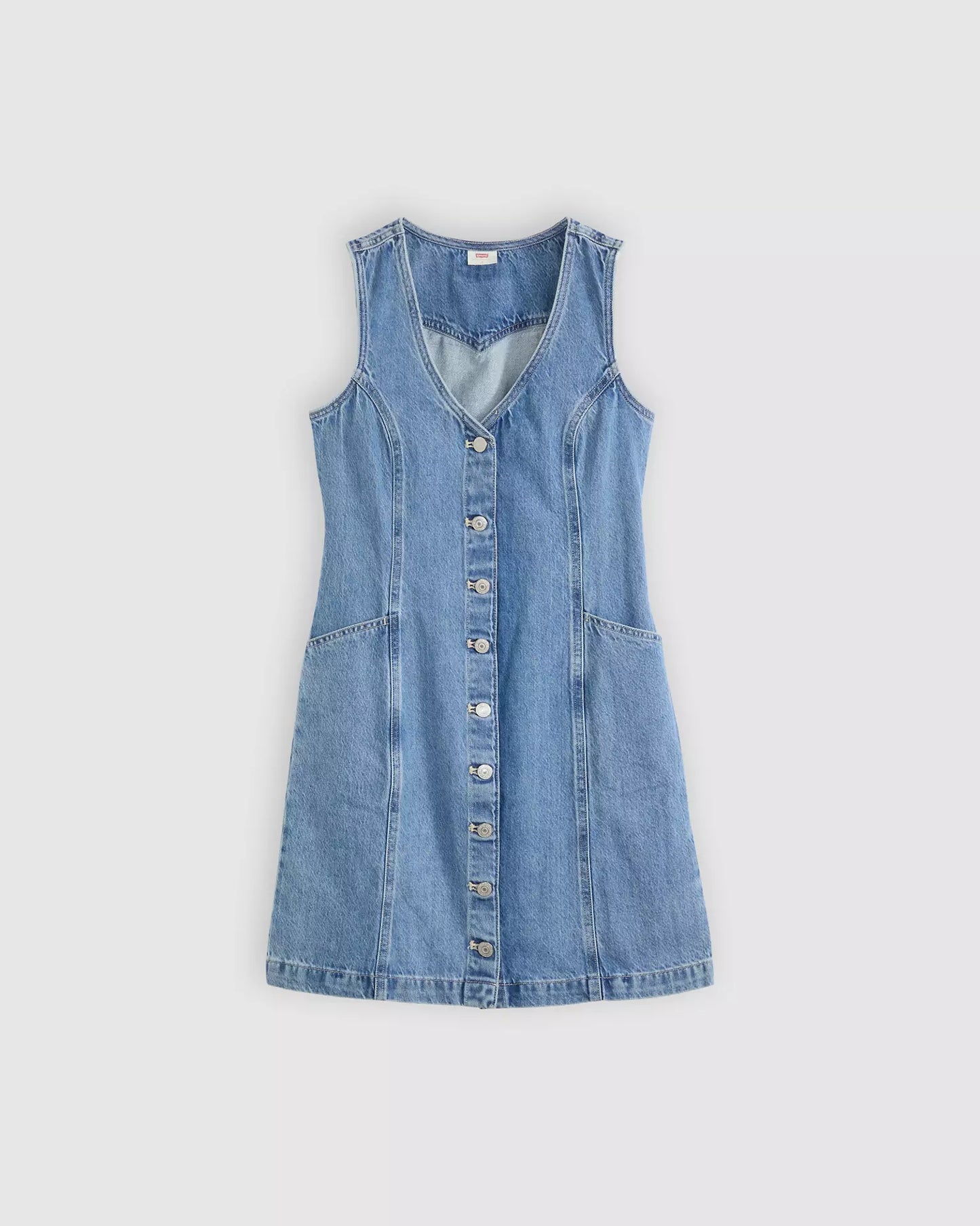 Levi's Vianna Denim Vest Dress | Sz Large
