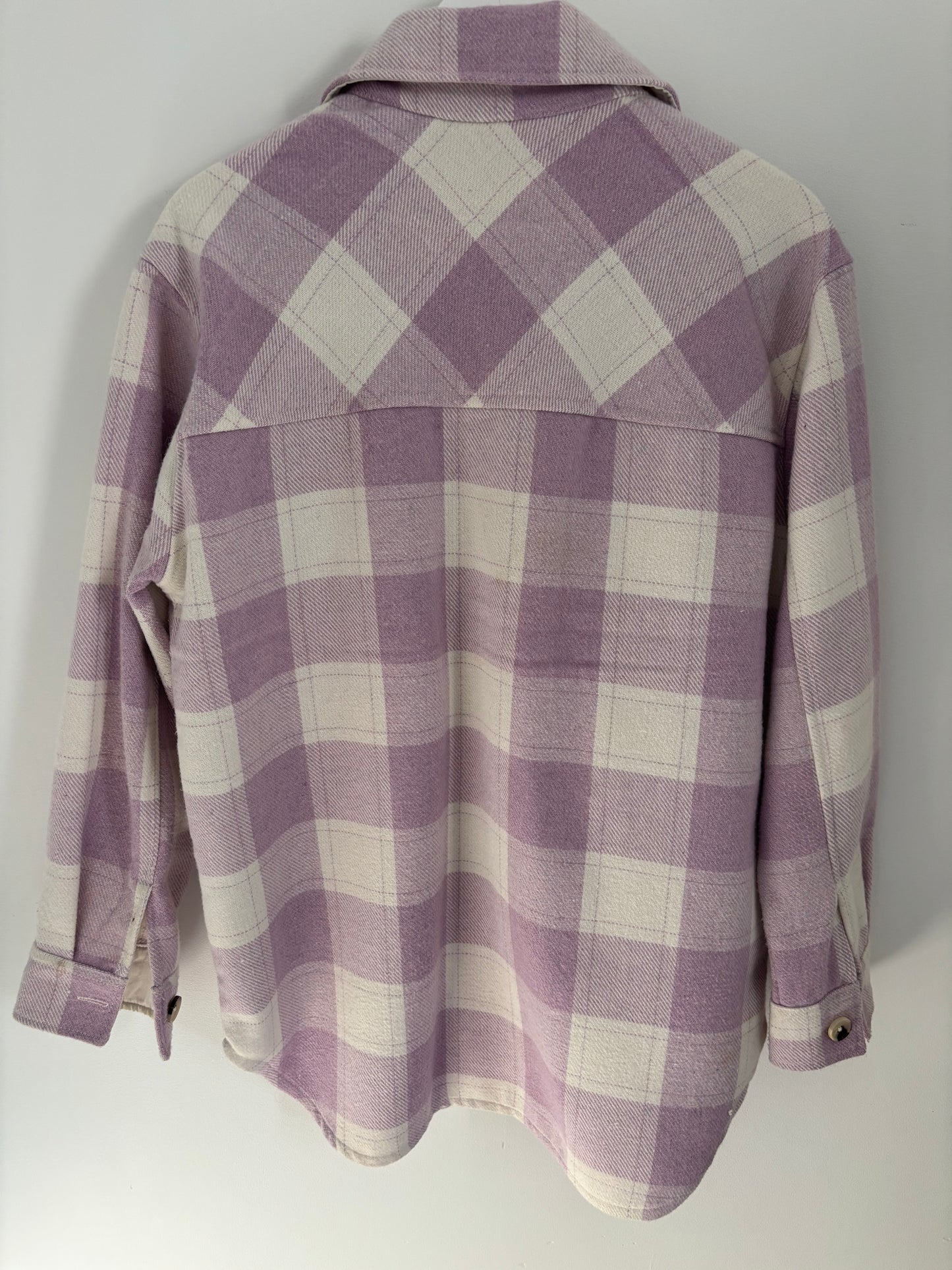 RD Style Pink Plaid Jacket | Medium