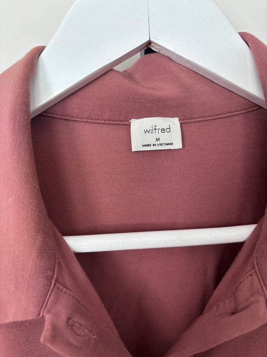 Wilfred Aritzia Pose Waist Long Sleeve Top | Sz Medium (M22W3)