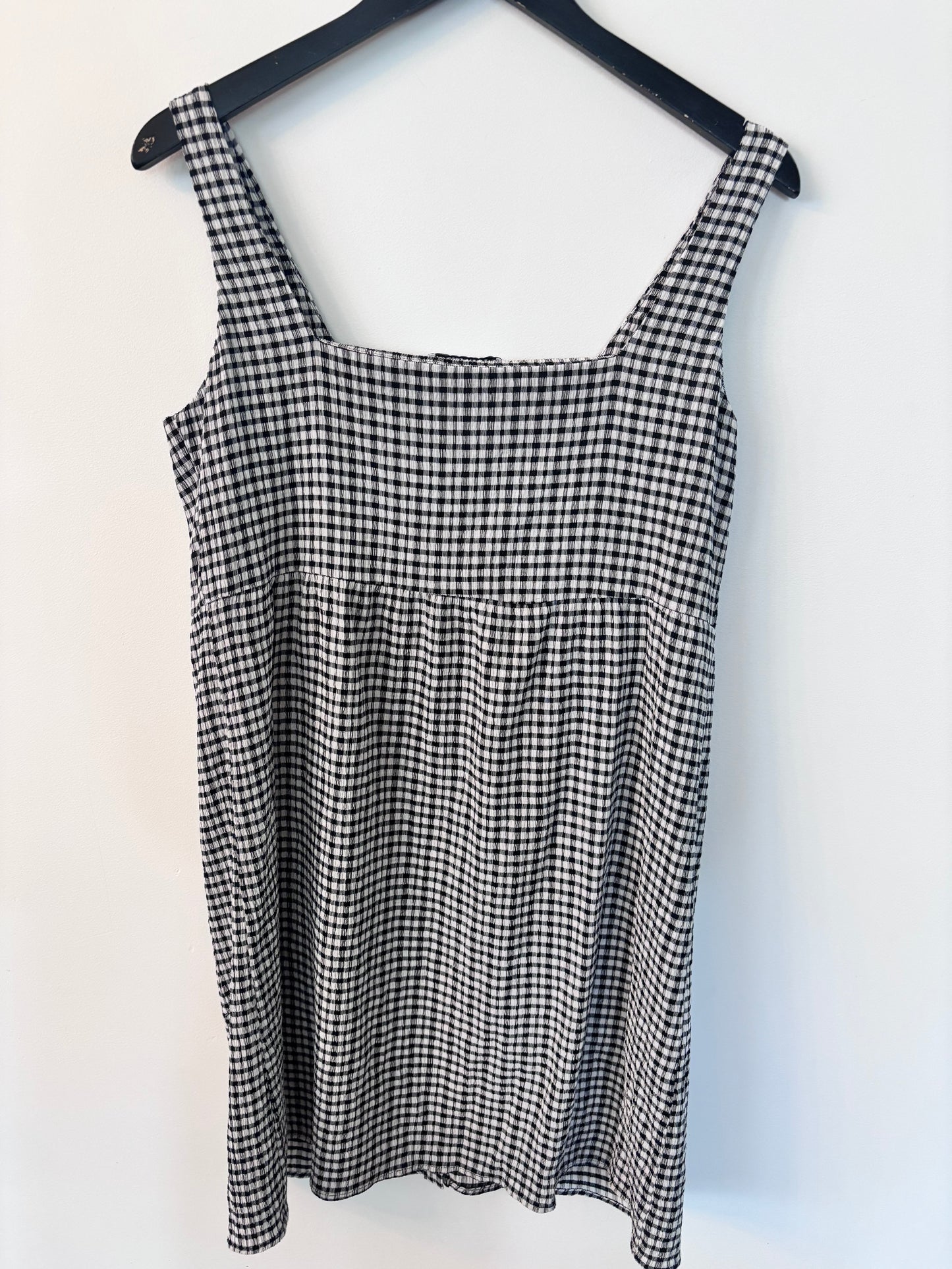 Smash + Tess Gingham Button Front Dress | Sz Small