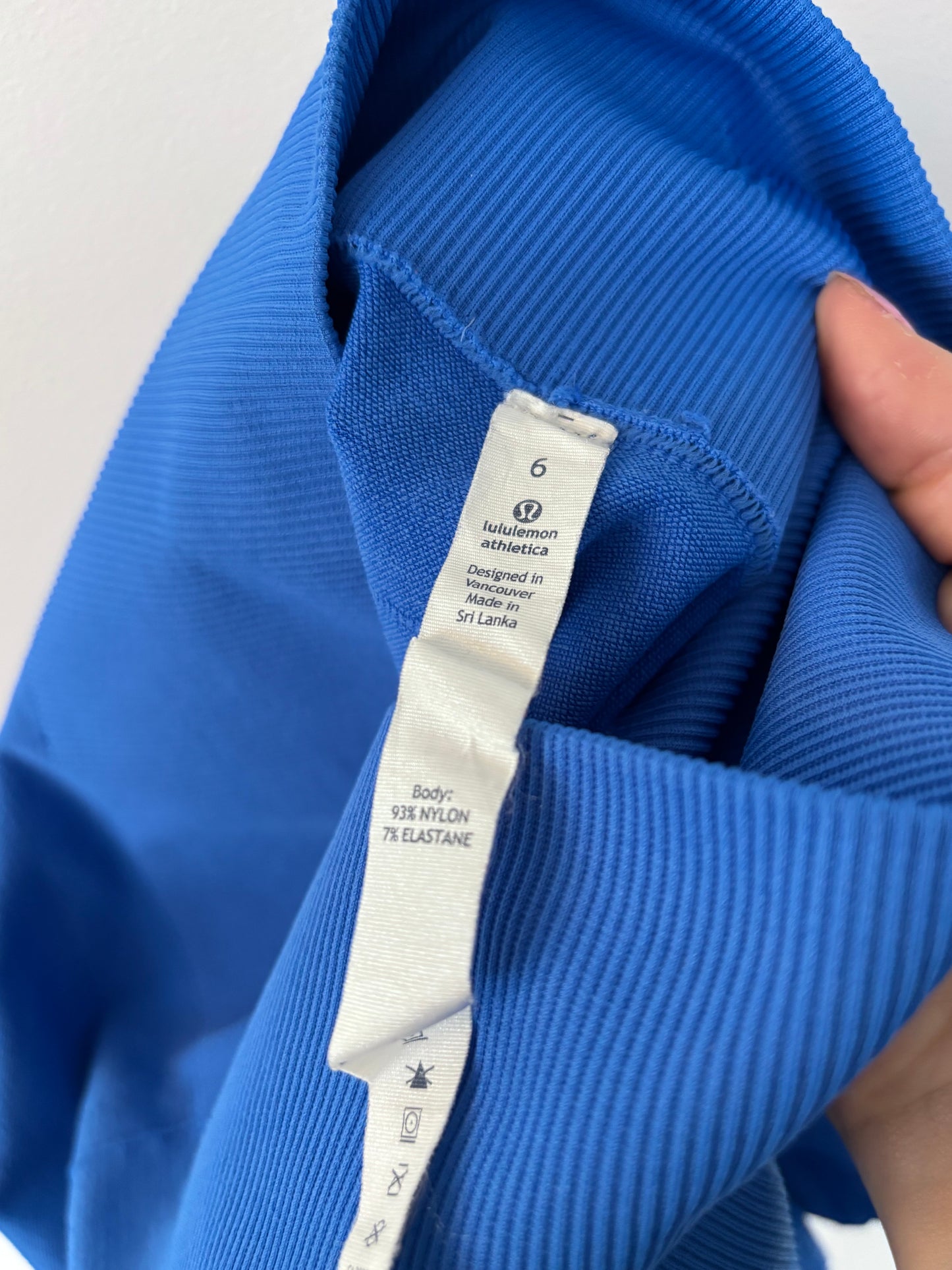 Lululemon Sculpt Shorts in Pipe Dream Blue | Sz 6