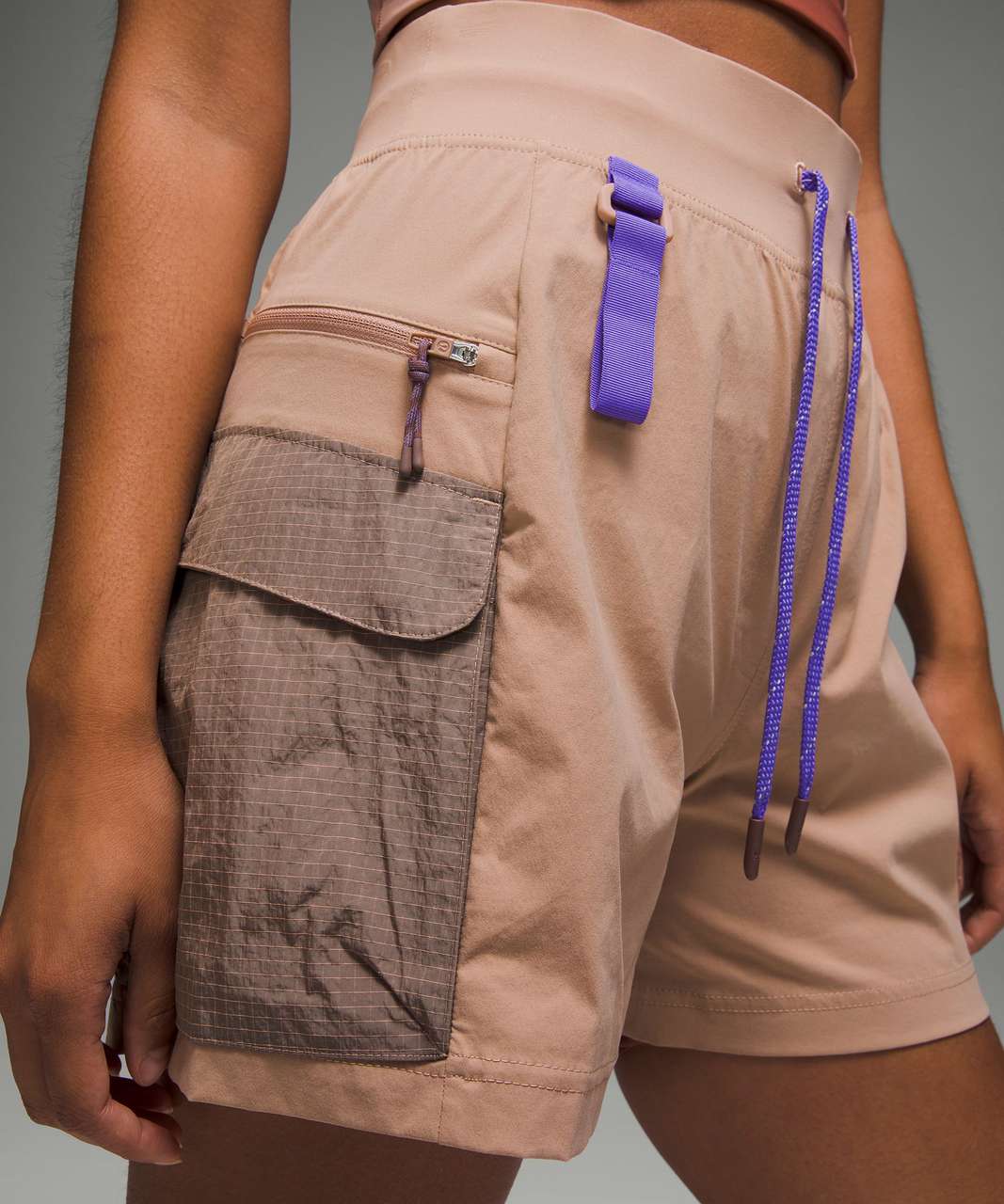 Lululemon Multi-Pocket Cargo High-Rise Hiking Short 5" | Sz 6