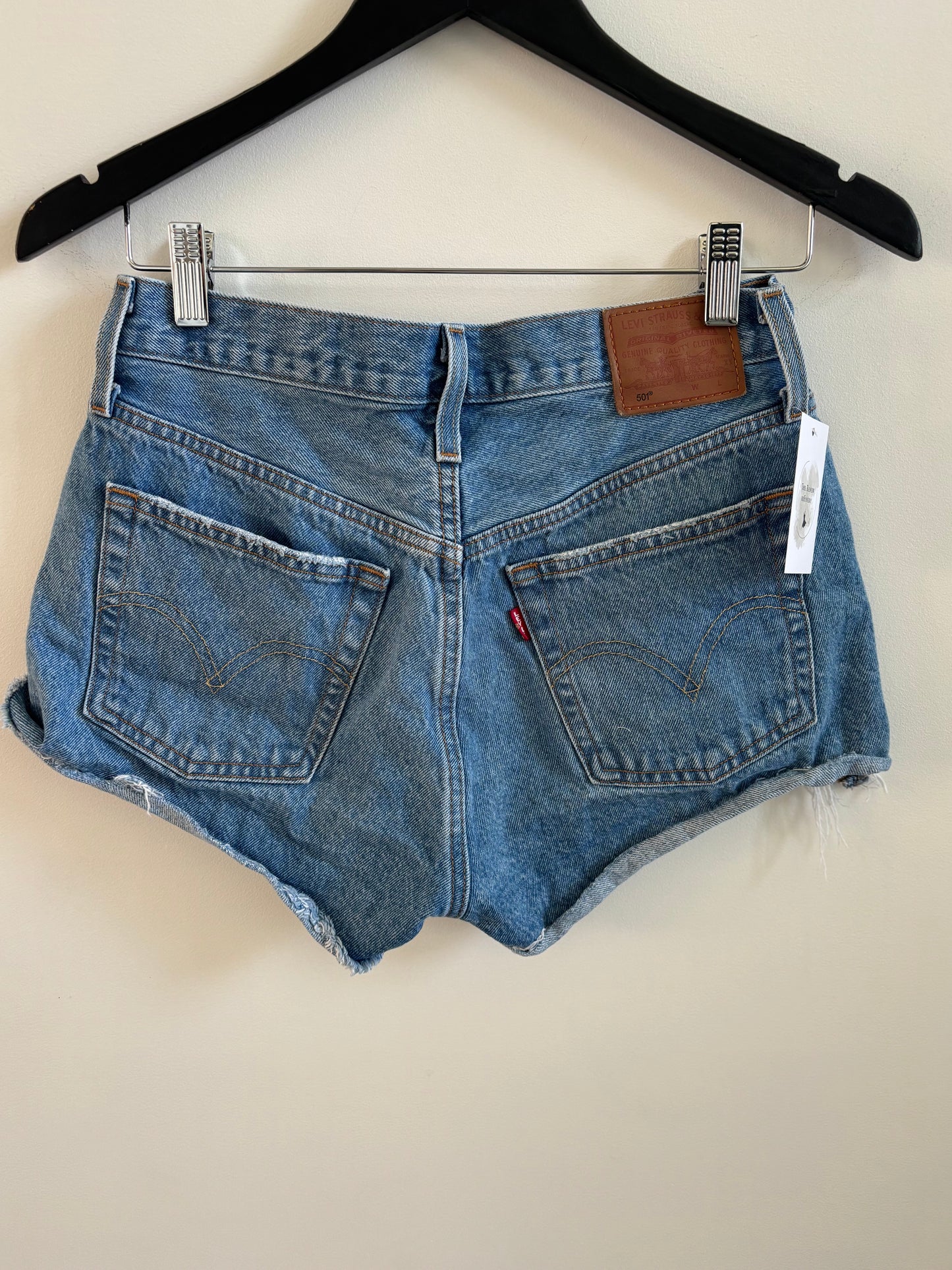 Levi 501 Classic Shorts Medium Blue | 27
