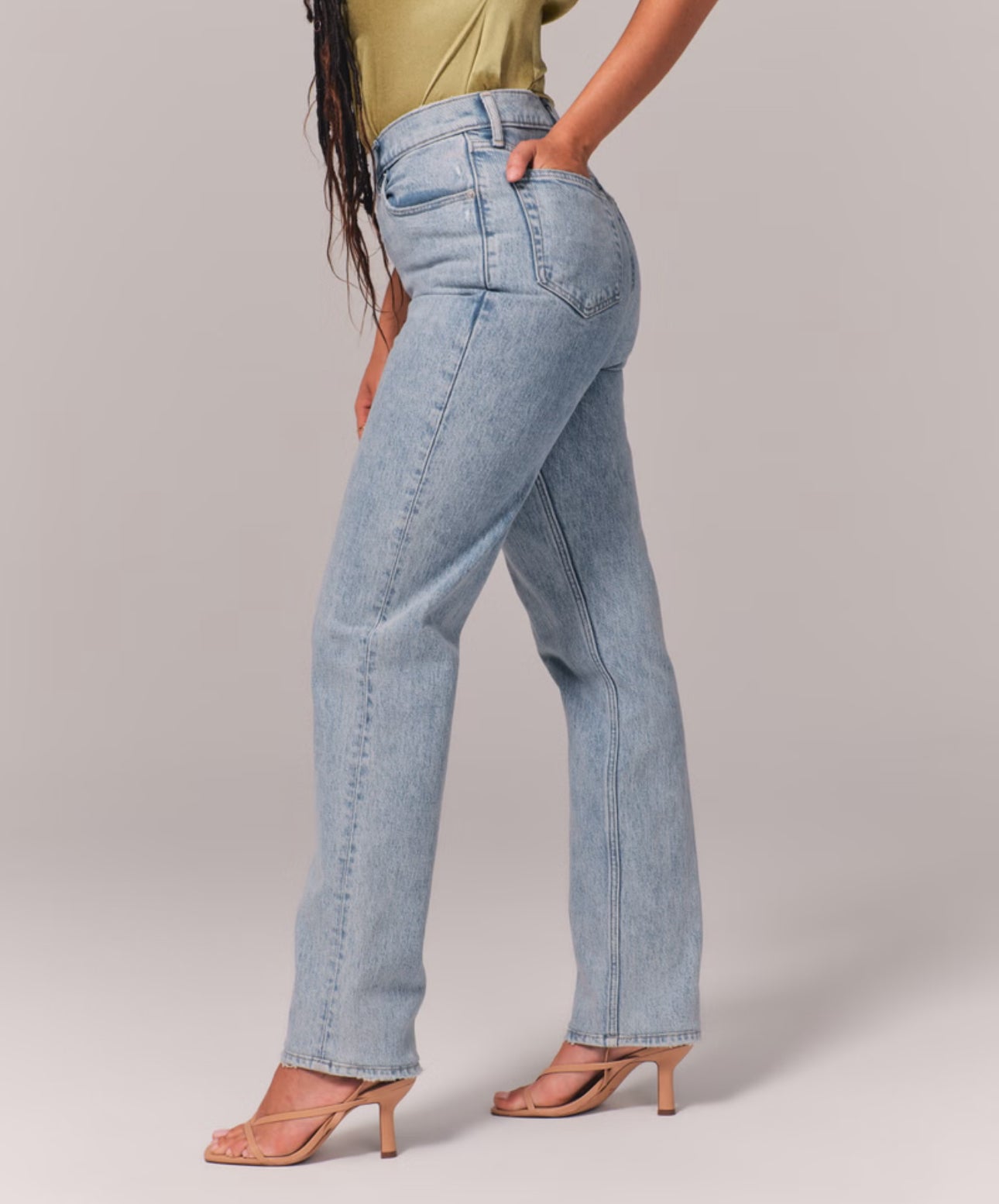 Abercrombie 90s Slim Straight Curve Love Denim | 29