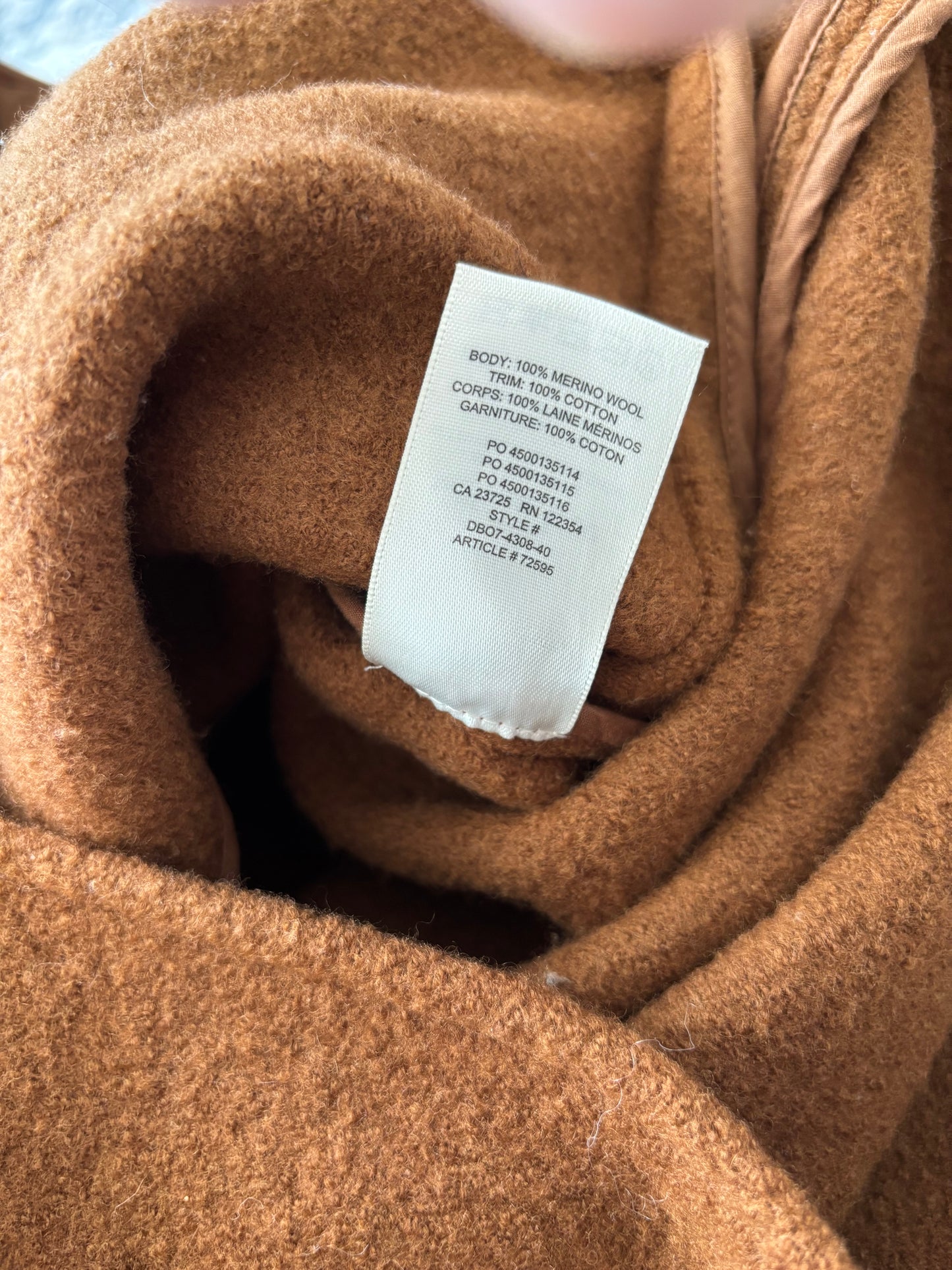 Wilfred Free Ganna Wool Shirt Jacket | XXS (fits like small) (D004R5)