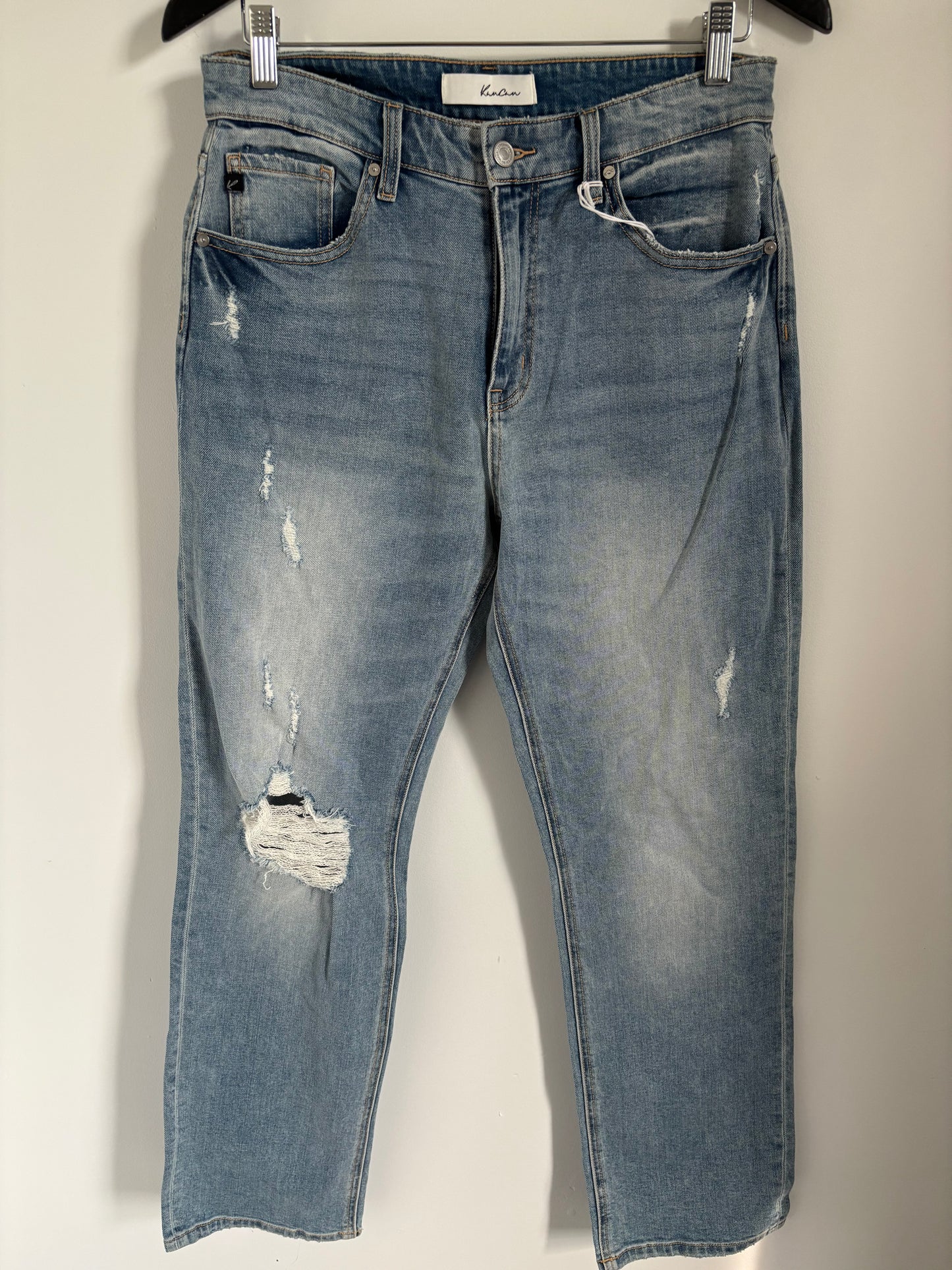 Kancan NWT Straight Leg Distressed Denim | 29