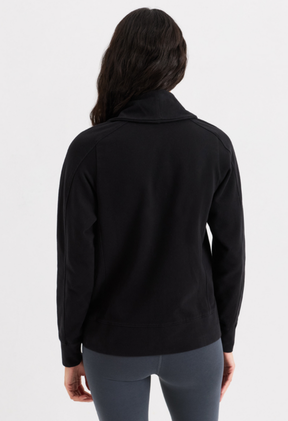 Pact Organic Cotton Cloudknit Zip Sweater | Sz Small