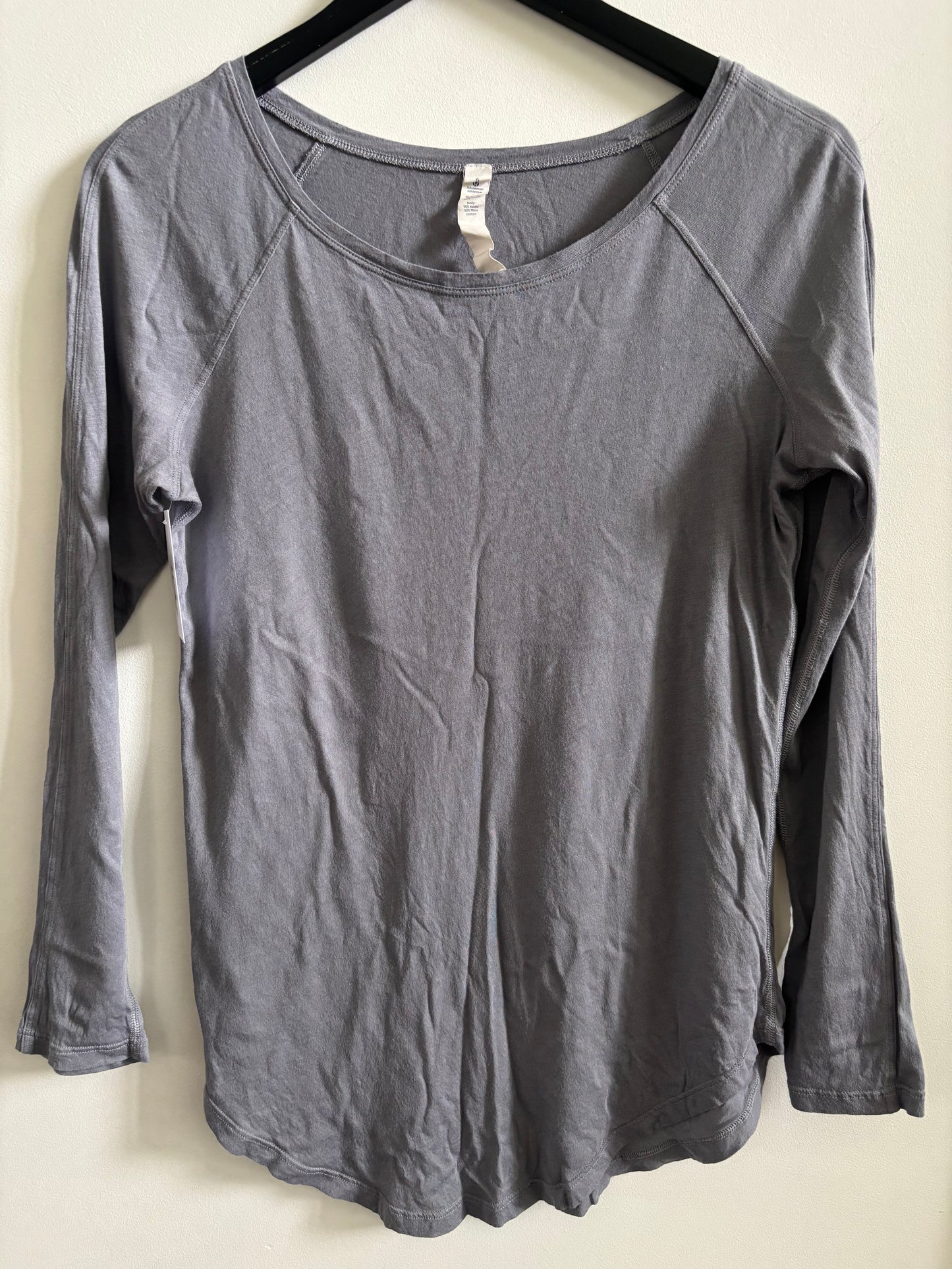Lululemon Locarno Long Sleeve in Arctic Grey | 6