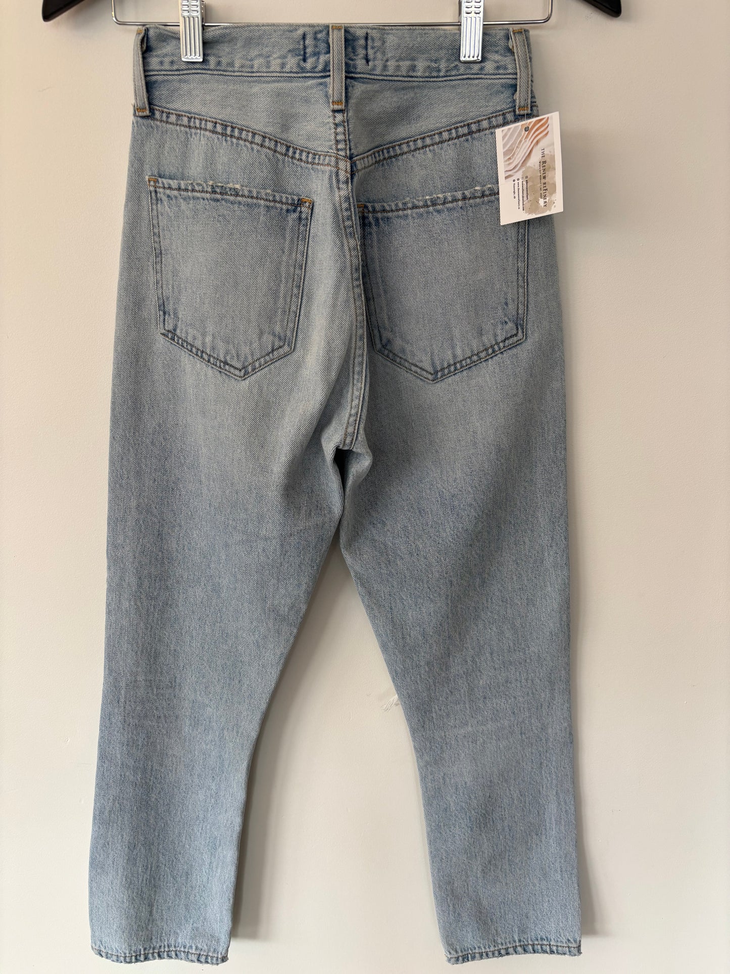 *AGOLDE Riley Crop Denim | 23