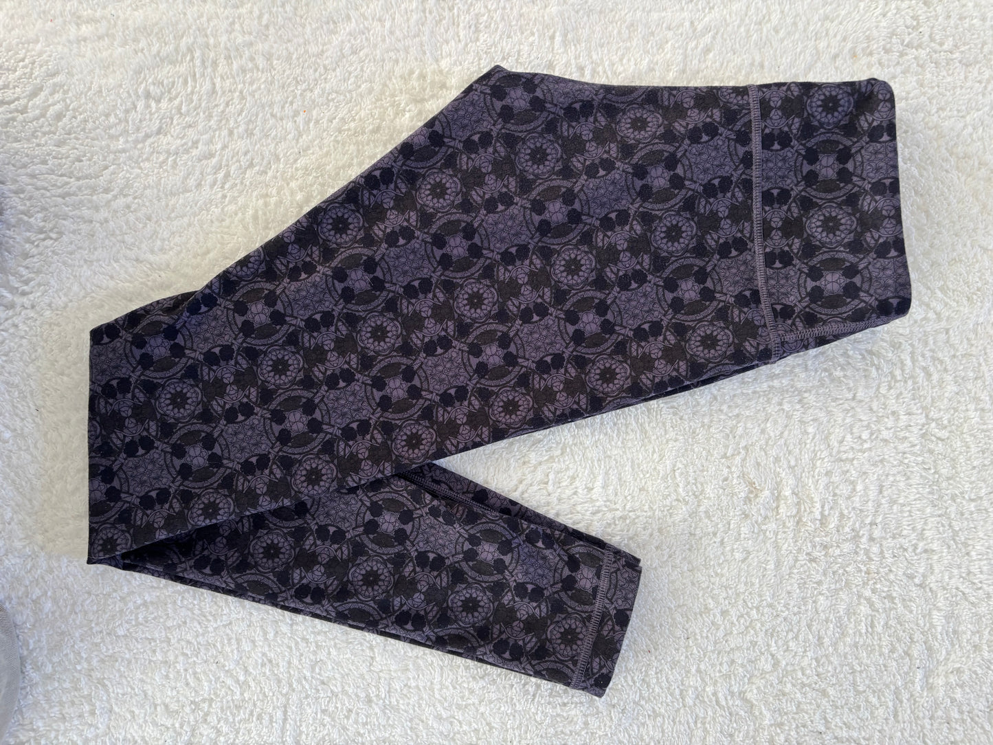 Lululemon Printed Leggings Mini Prisma Nightfall | 8 (O159W10)