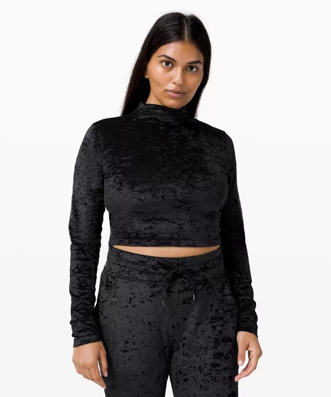 Lululemon All Aligned Mock Neck Long Sleeve
Crushed Velvet | 8