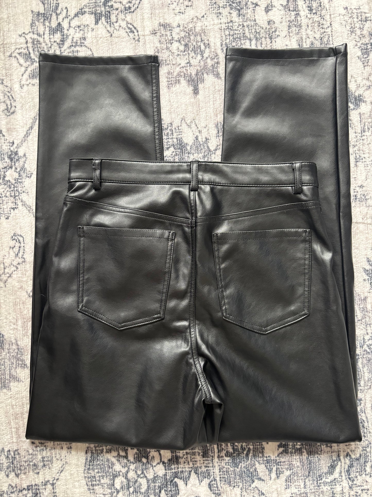 Dynamite Justina Faux Leather Pants | Sz 10 (N193C8)