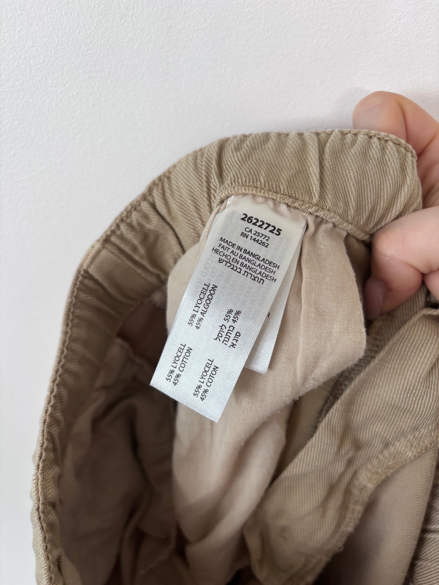 Room 34 Baggy Pants in Safari | Sz Medium