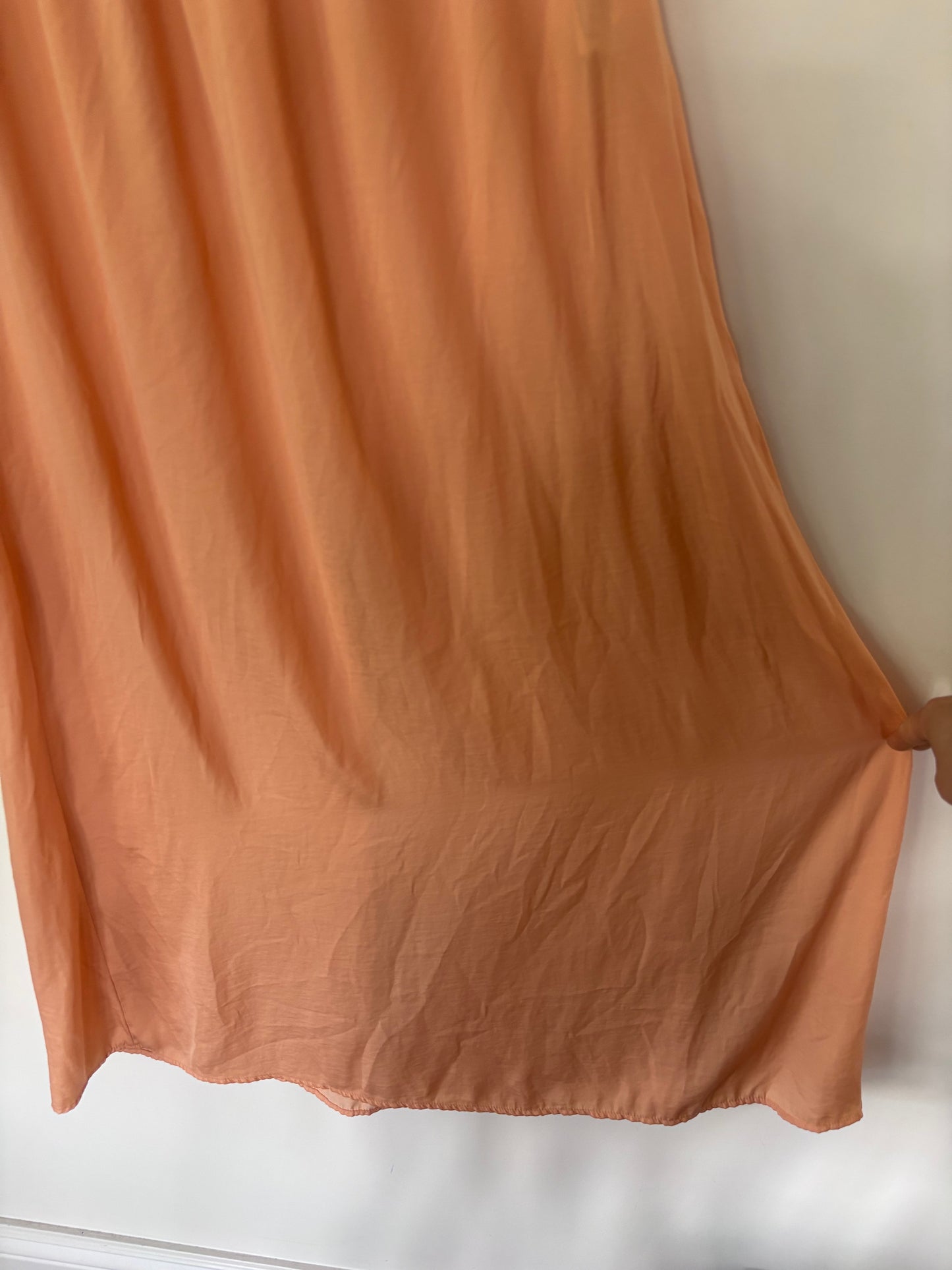 Zara Peach Maxi Skirt | Sz Xs (fits S/M also)