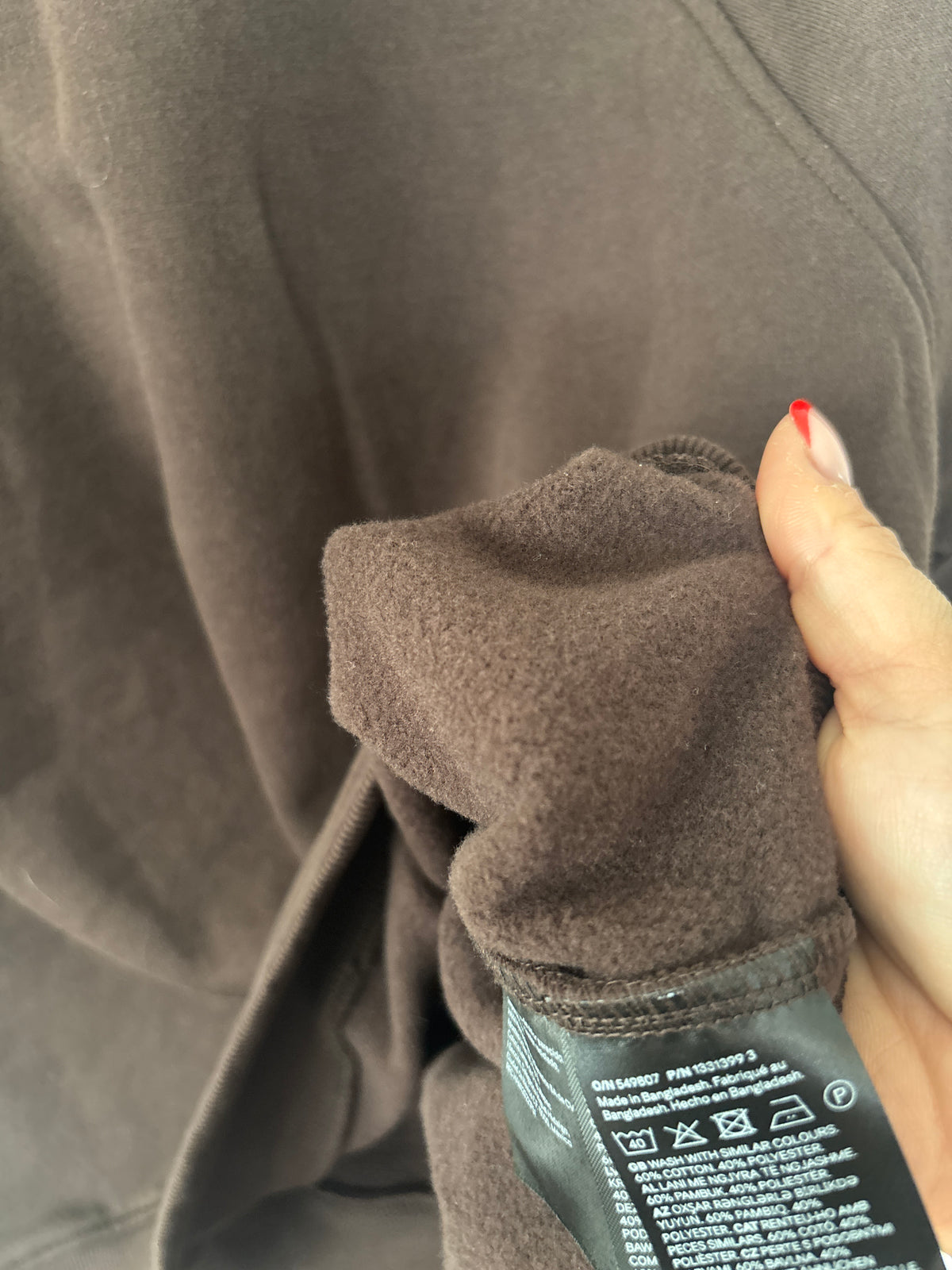 H&M Brown Short Sleeve Sweater | Sz Small (fits like M/L)