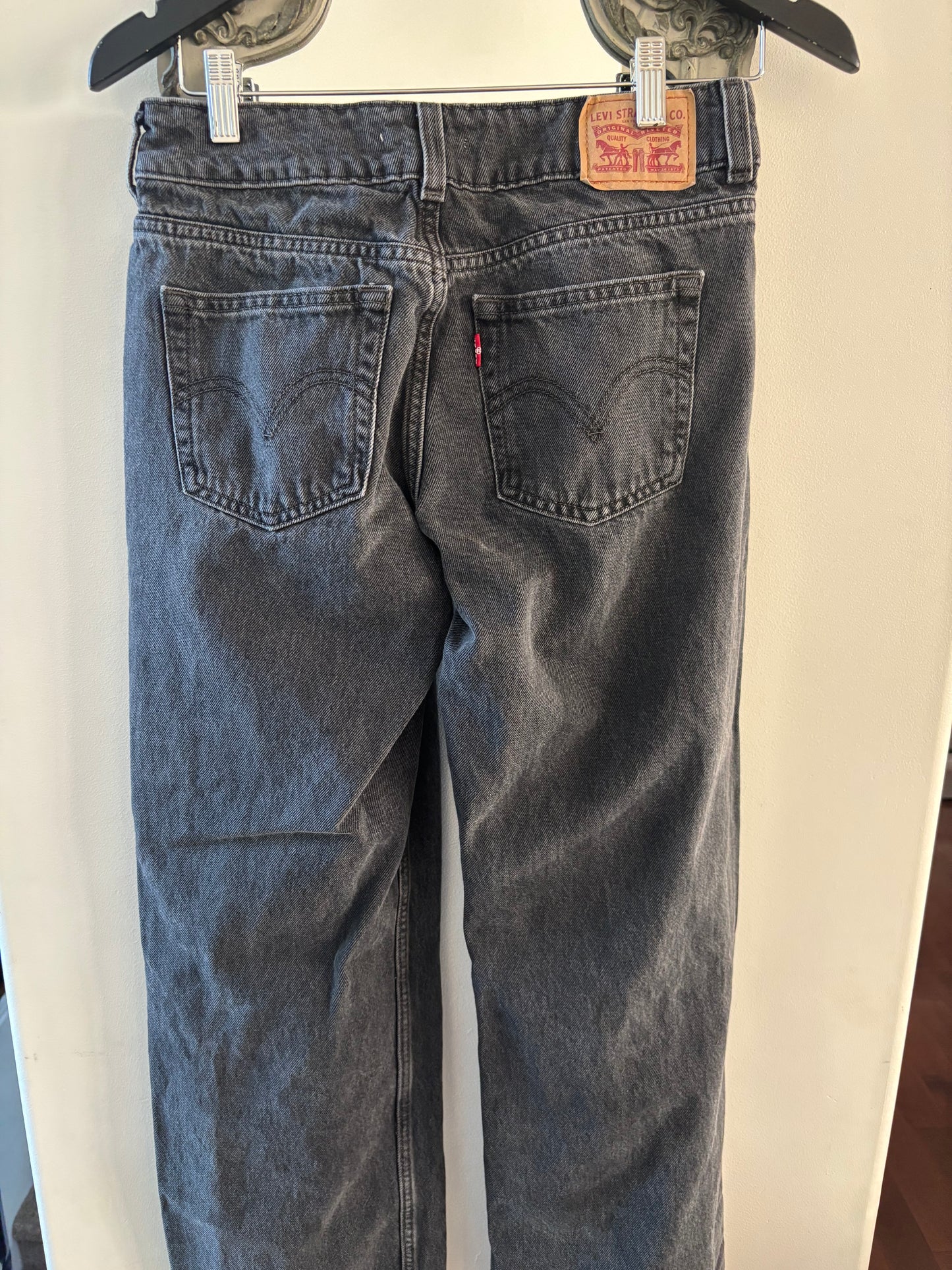 Levi's Superlow Black Denim | 28 (may fit smaller)