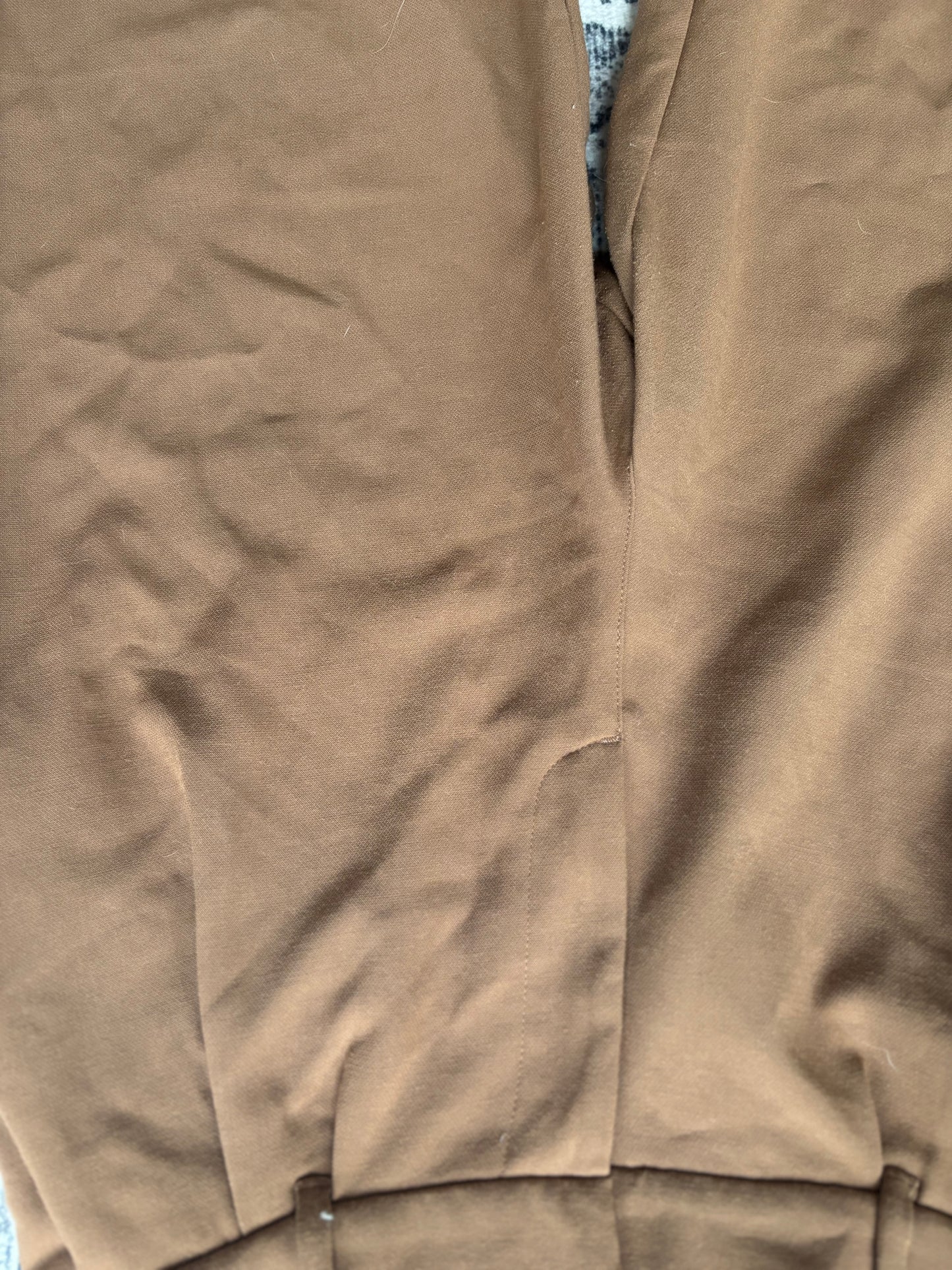 Black Tape Brown Wide Leg Pants | Medium