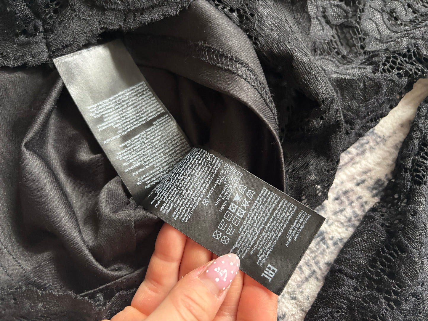 Vero Moda High Neck Lace Top | XS (N150C1)