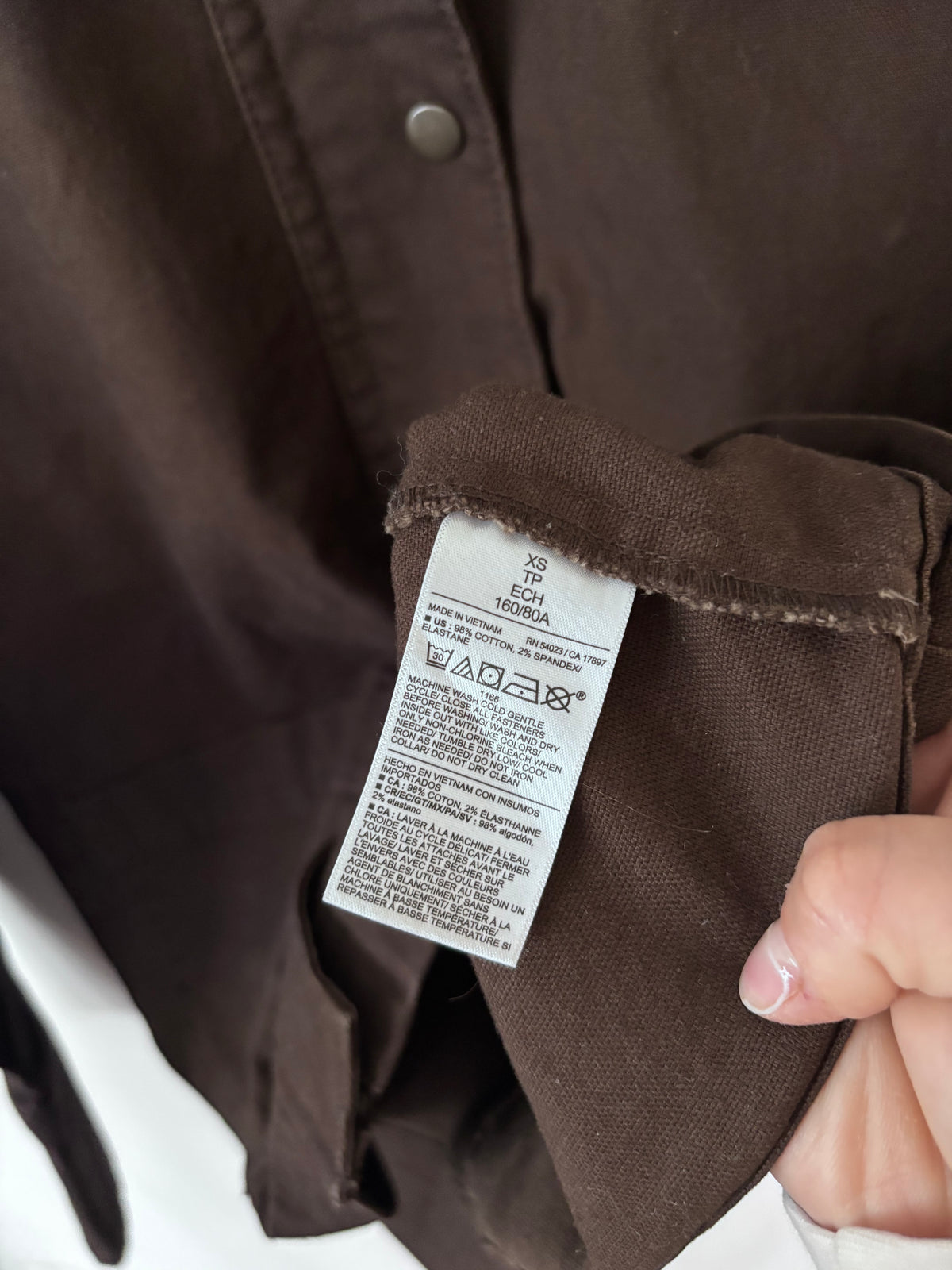 Old Navy Brown Barn Jacket | Sz XS (Fits like Small or Medium)