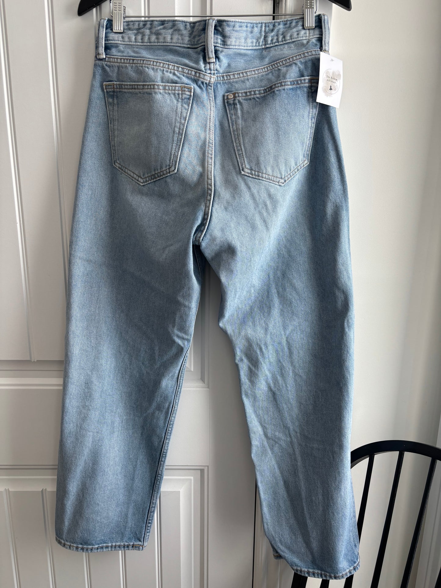 H&M Loose Fit Straight Leg Denim | Sz 8 (N97S20)