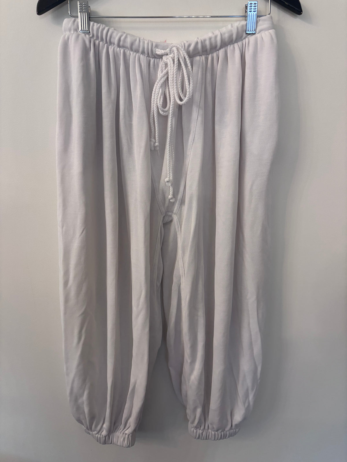 Free People Movement Momentum Balloon Pants in White NWT | Sz XS (oversized)