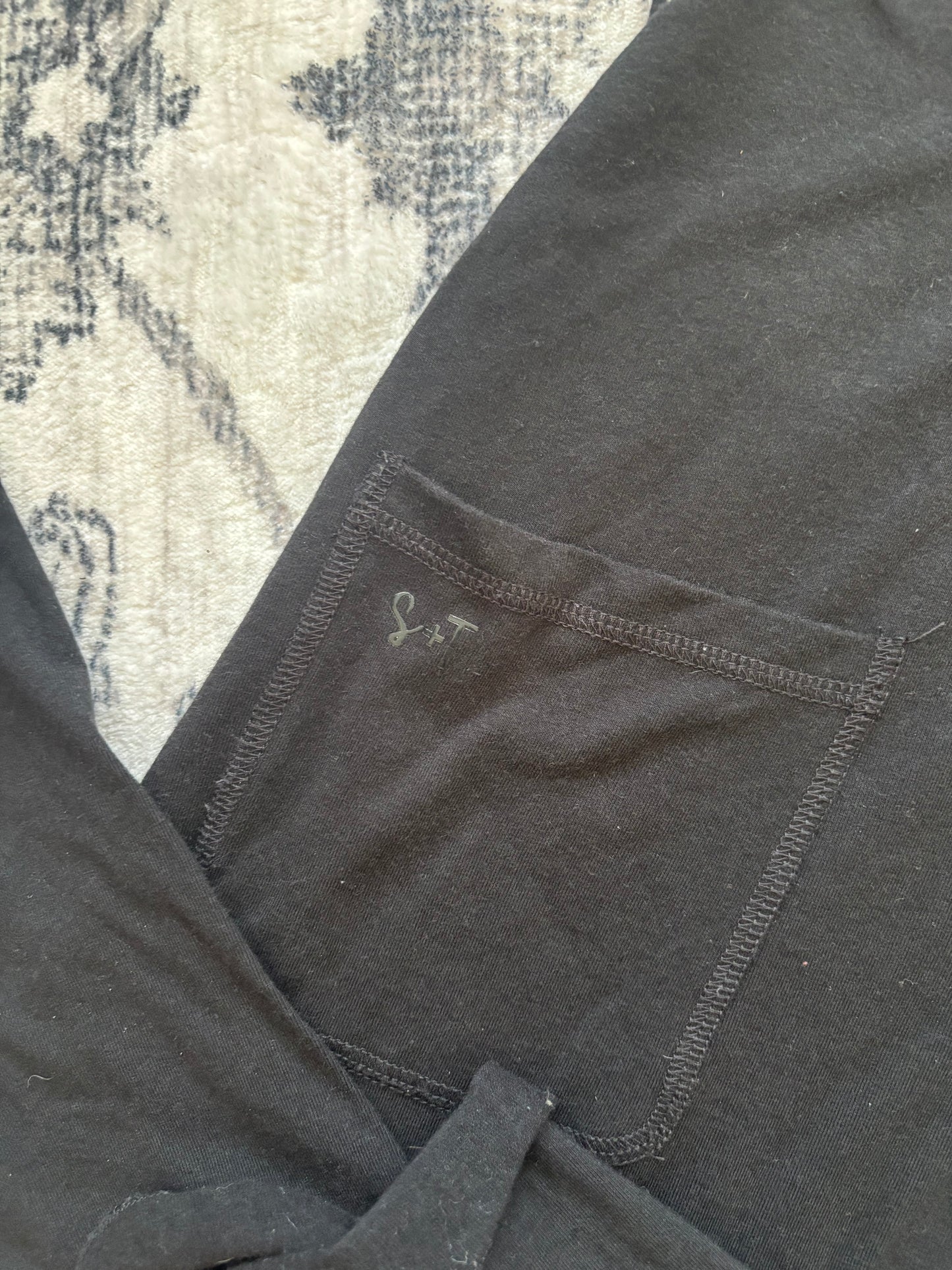 Smash + Tess Black Saturday Romper | Small Oversized (N231M8)