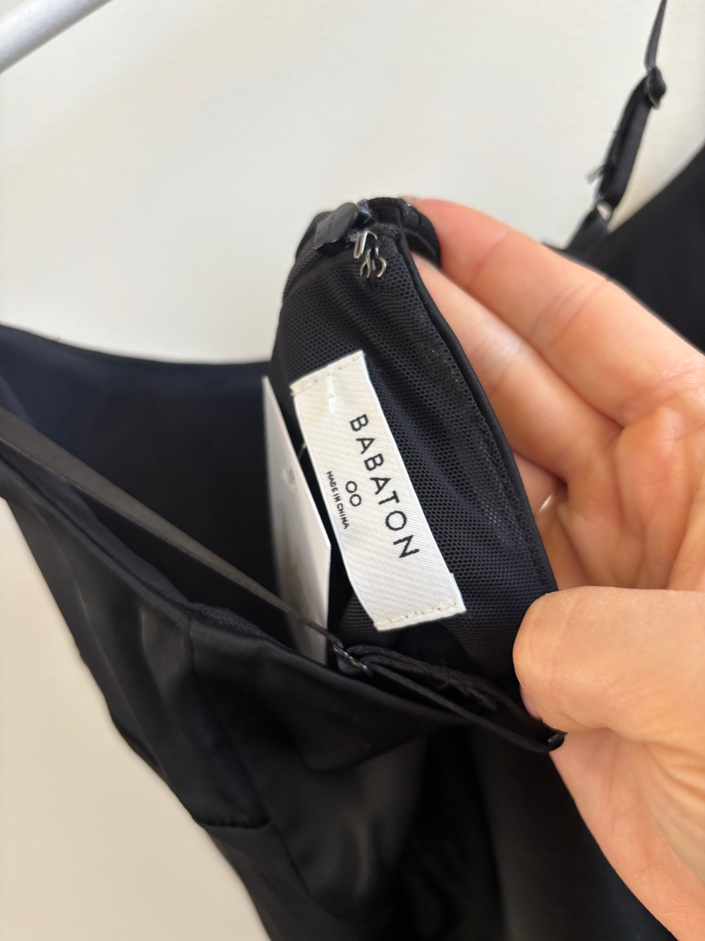 Babaton Satin Mini Dress | 00/XXS or XS fit (A29R5)