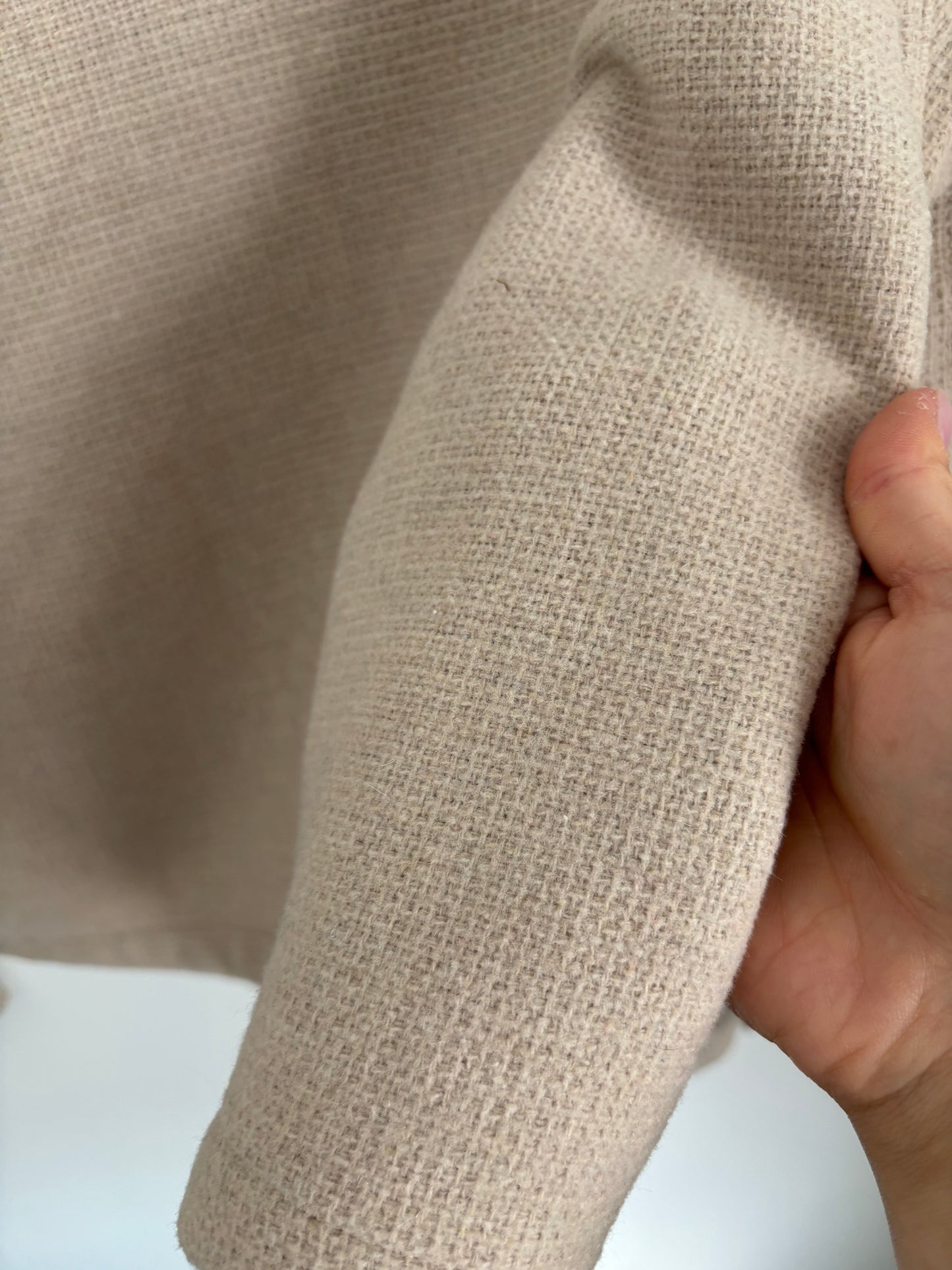 RD Style Cropped Beige Jacket | Medium