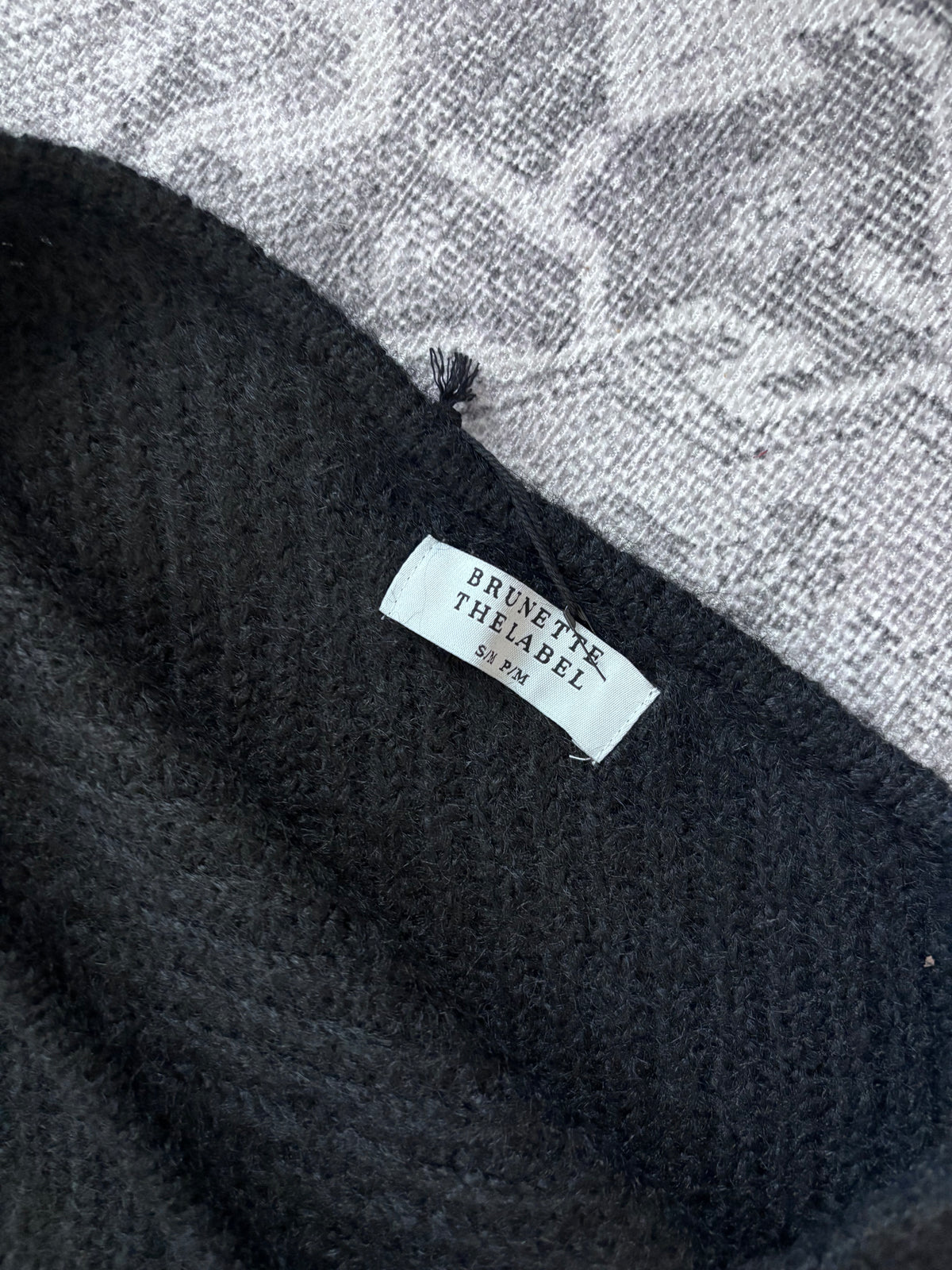 Brunette the Label Victoria One Shoulder Knit Sweater NWT | Sz S/M