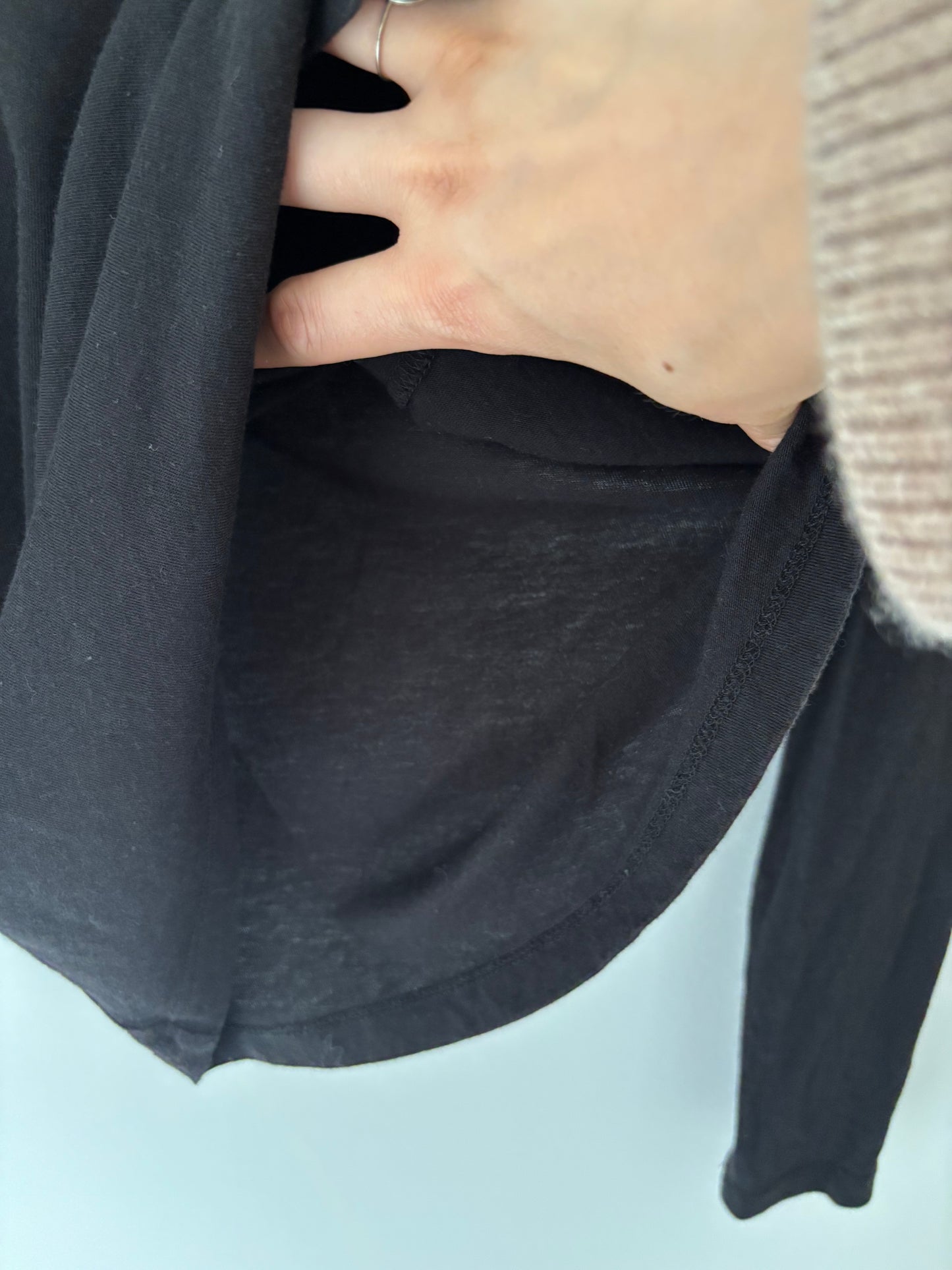 Sunday Best Shirt with Ruffle Shoulder | Small