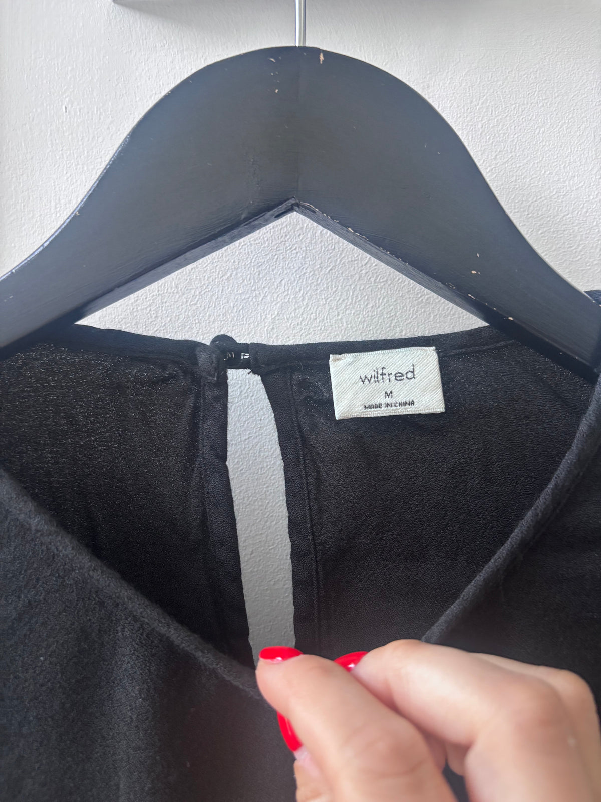 Wilfred Clarissa Long Sleeve Blouse | Sz Medium