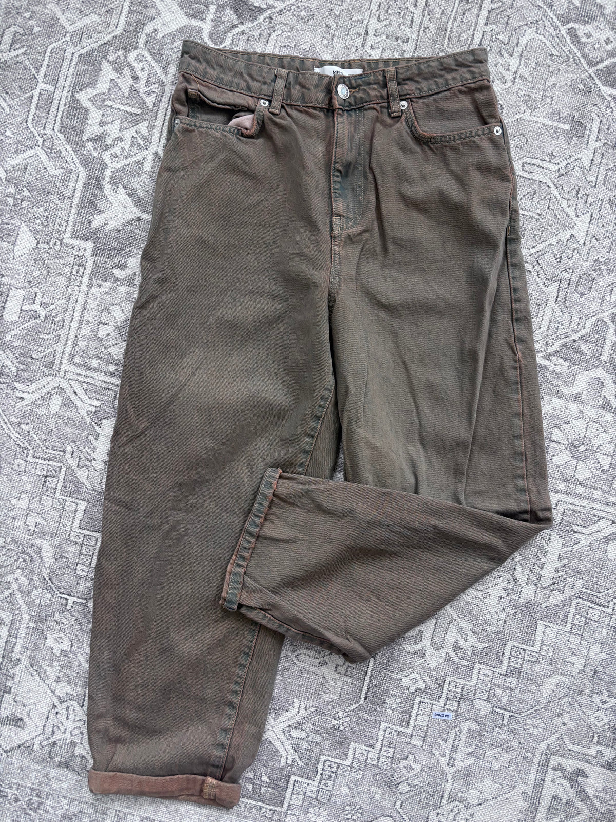 Mango Denim Barrel Leg Jean | Sz 8