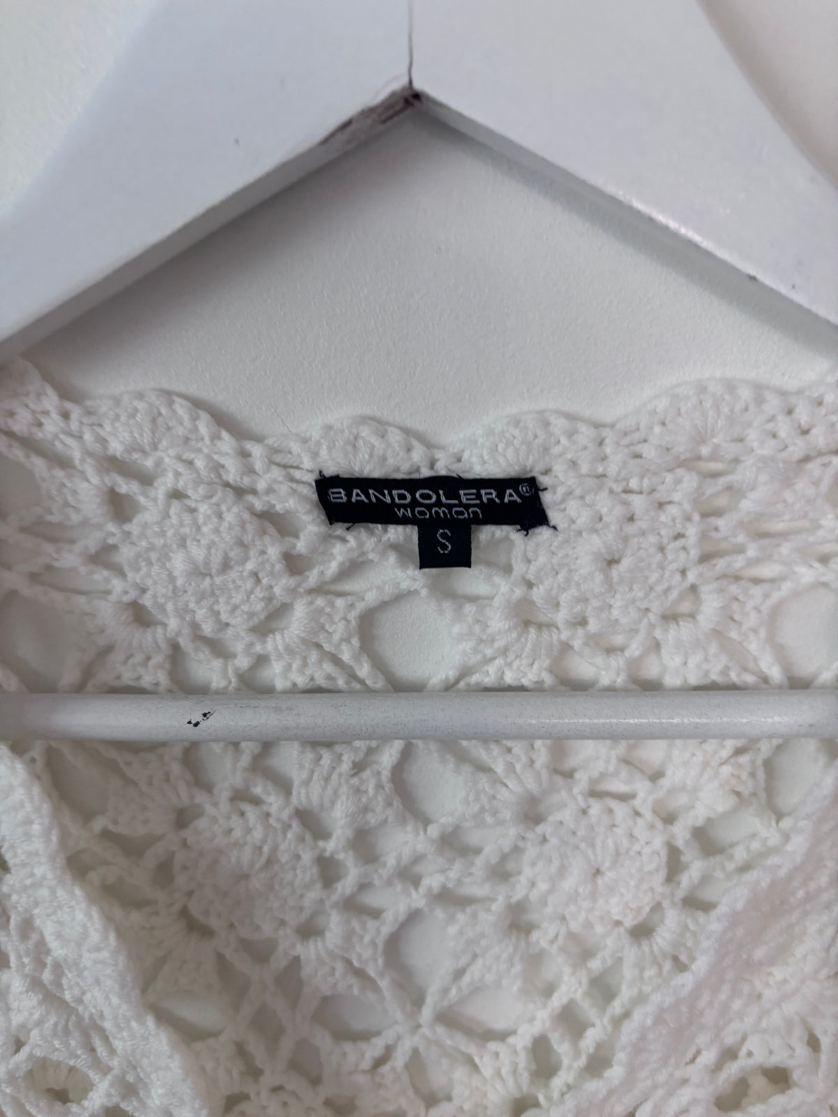 Vintage Bandolera Crochet Cardigan | Sz Small (would also fit M)