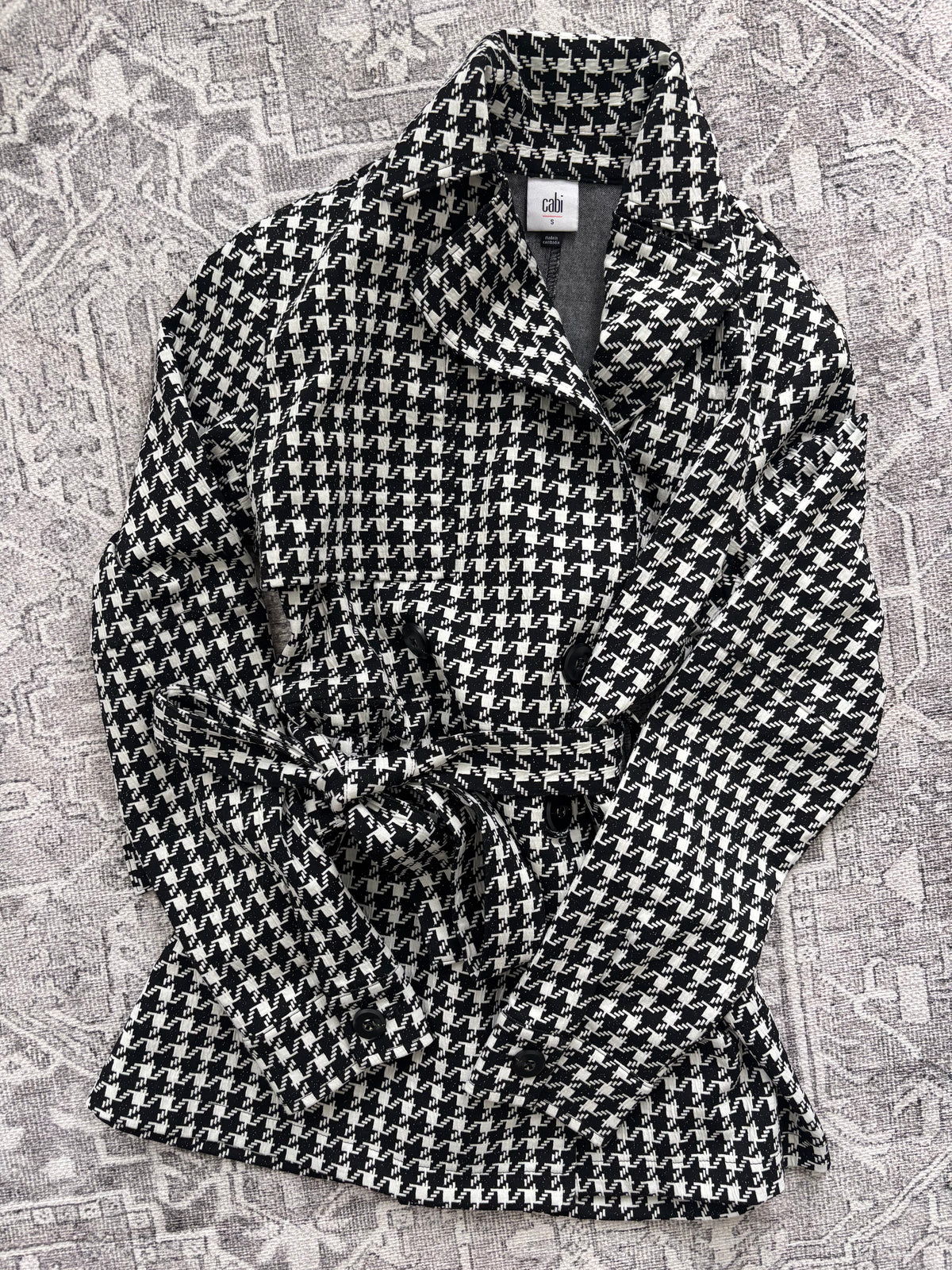 Cabi Houndstooth Jacket | Sz Small